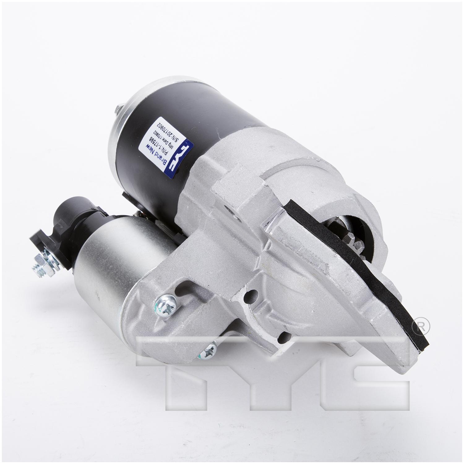 TYC 117598 Starter Motor product image 1 of 4