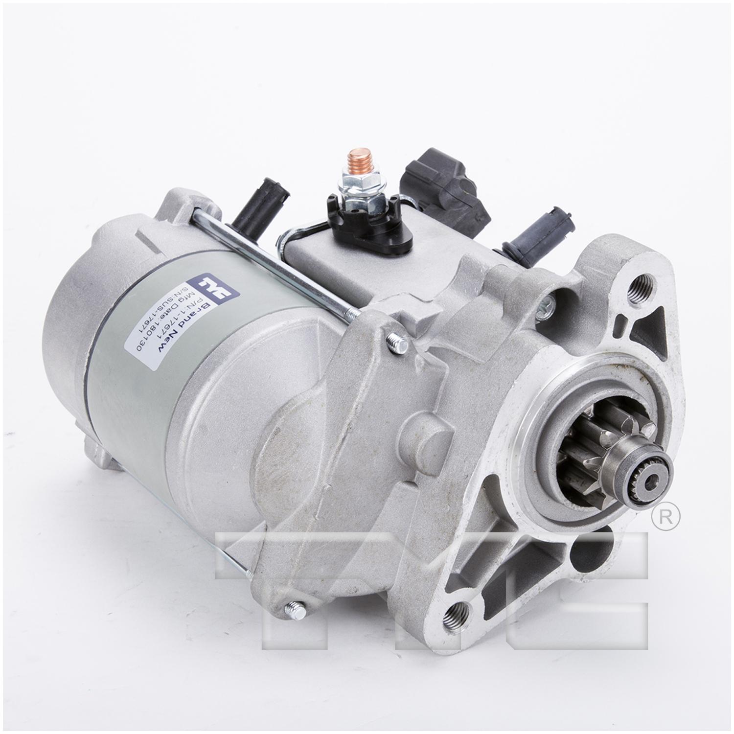 TYC 117671 Starter Motor product image 1 of 4