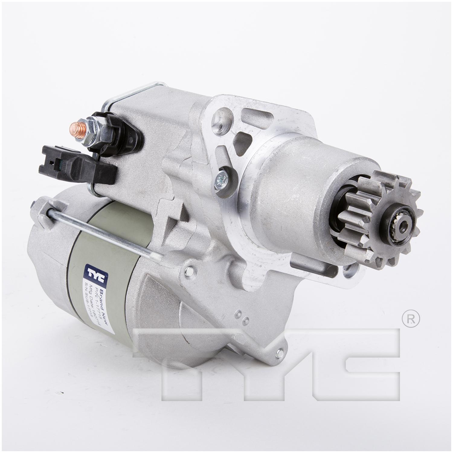 TYC 117715 - Starter Motor TYC 117715 Starter Motor product image 1 of 4