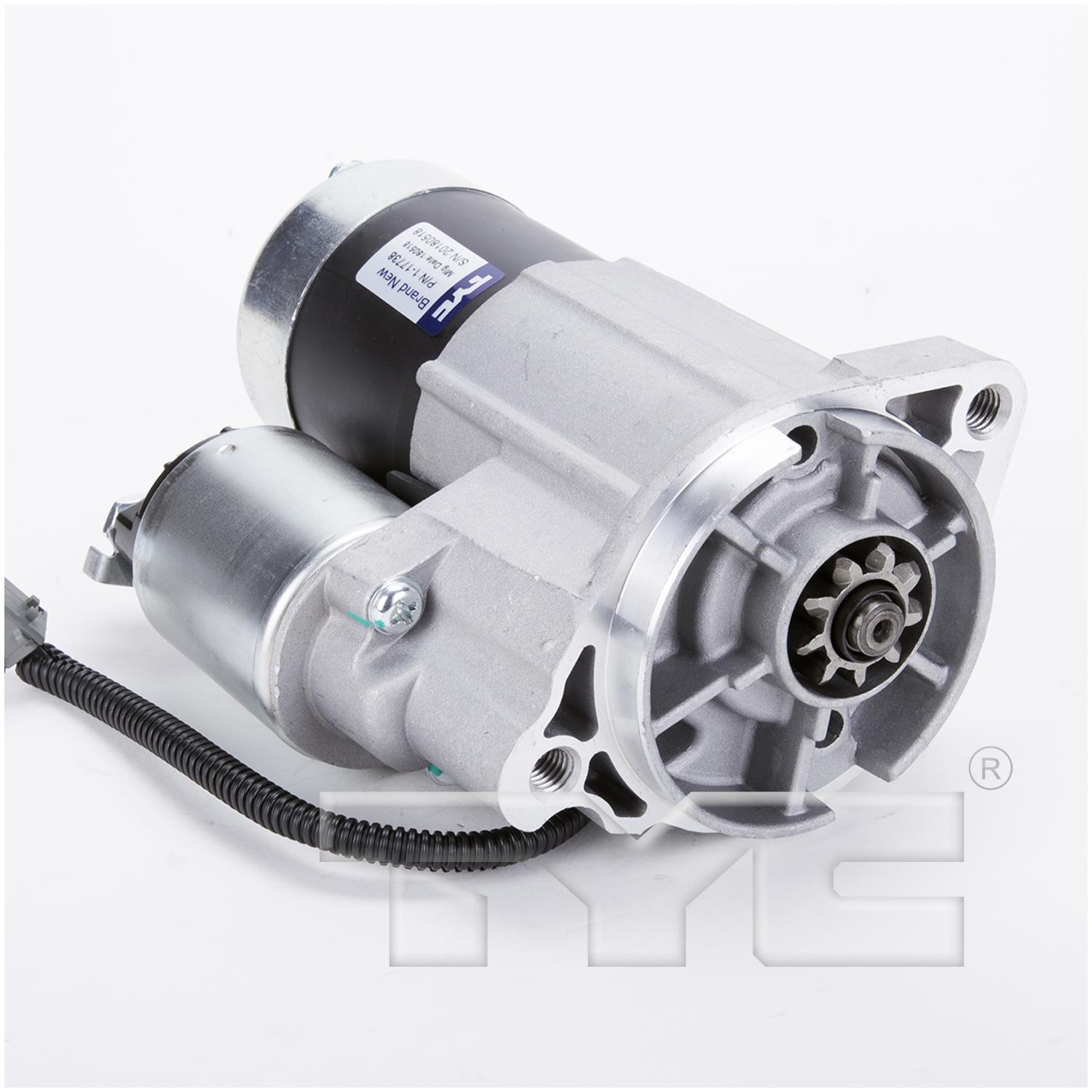 TYC 117738 Starter Motor product image 1 of 4