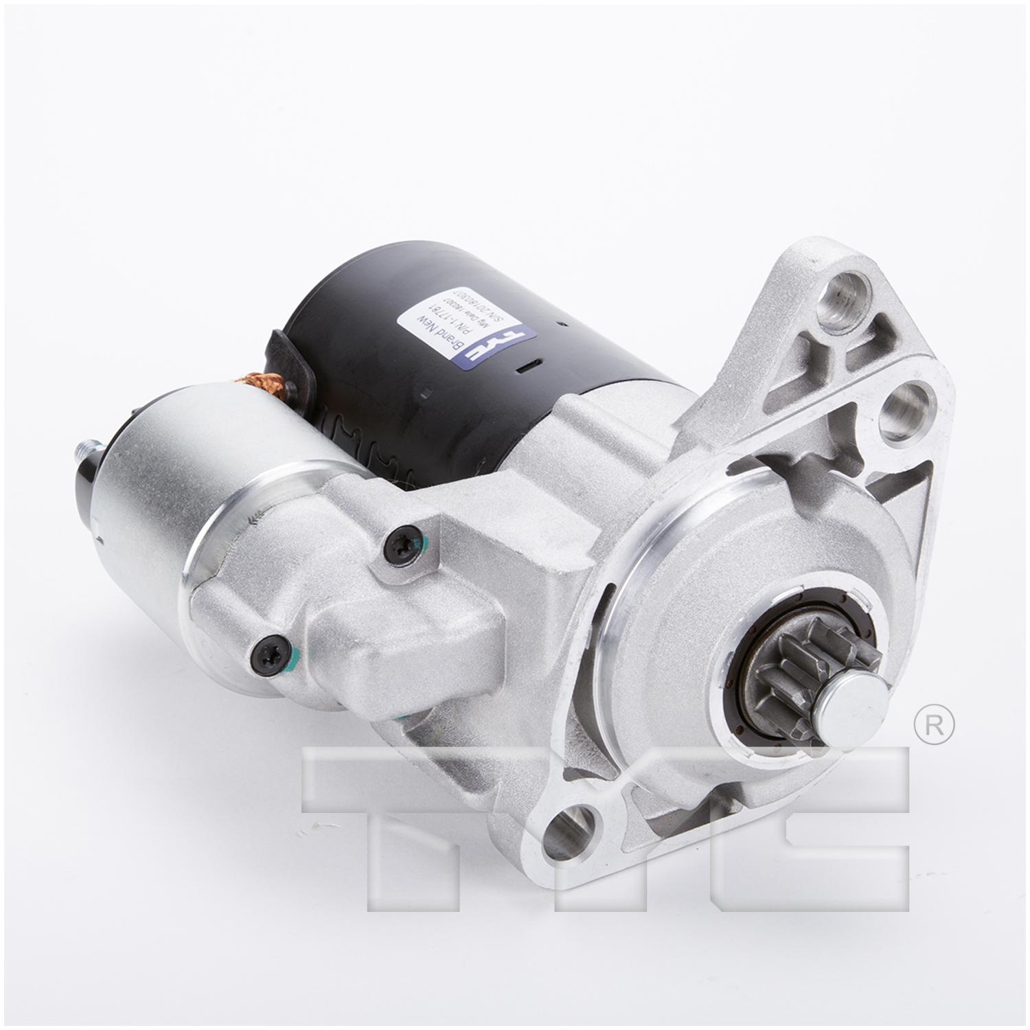 TYC 117781 Starter Motor product image 1 of 4