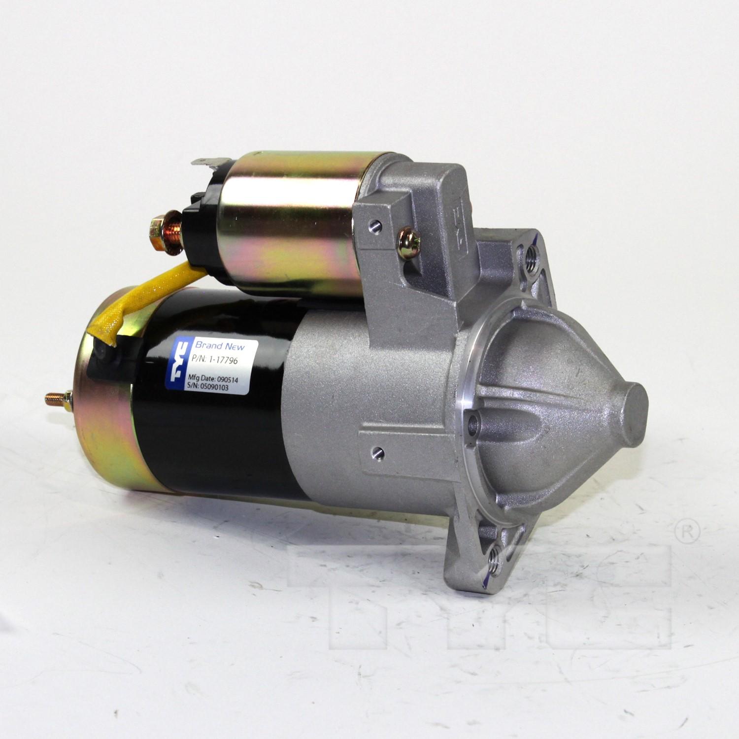 TYC 117796 - Starter Motor TYC 117796 Starter Motor product image 2 of 4