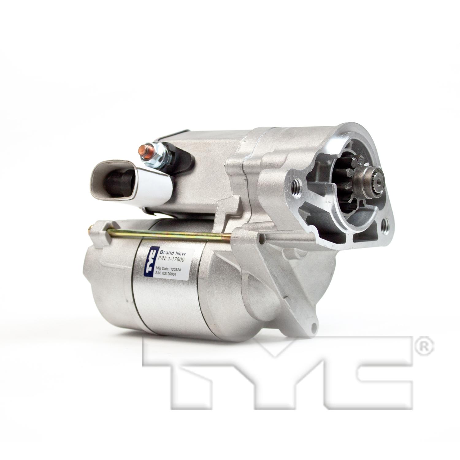 TYC 117800 - Starter Motor TYC 117800 Starter Motor product image 1 of 4