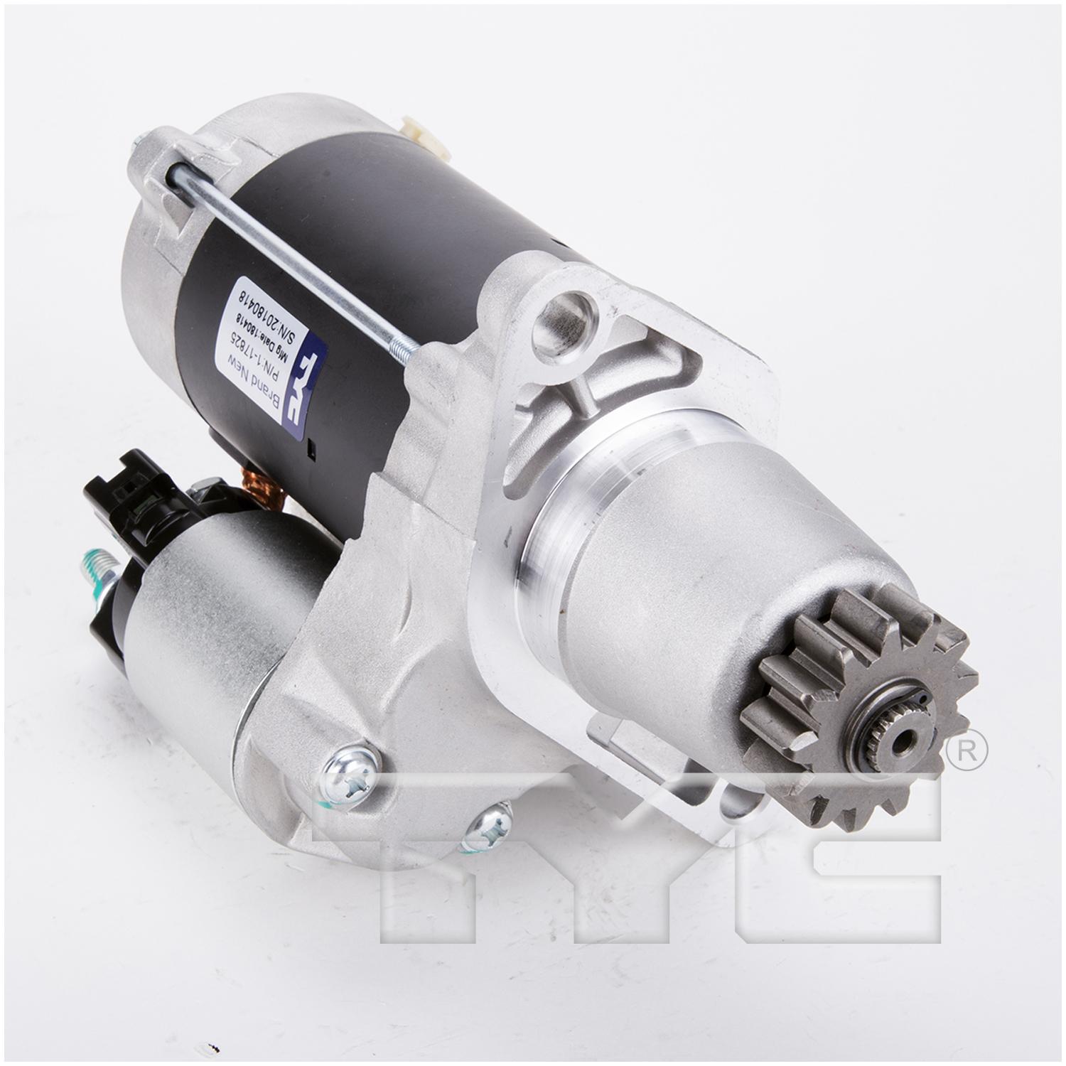 TYC 117825 Starter Motor product image 1 of 4