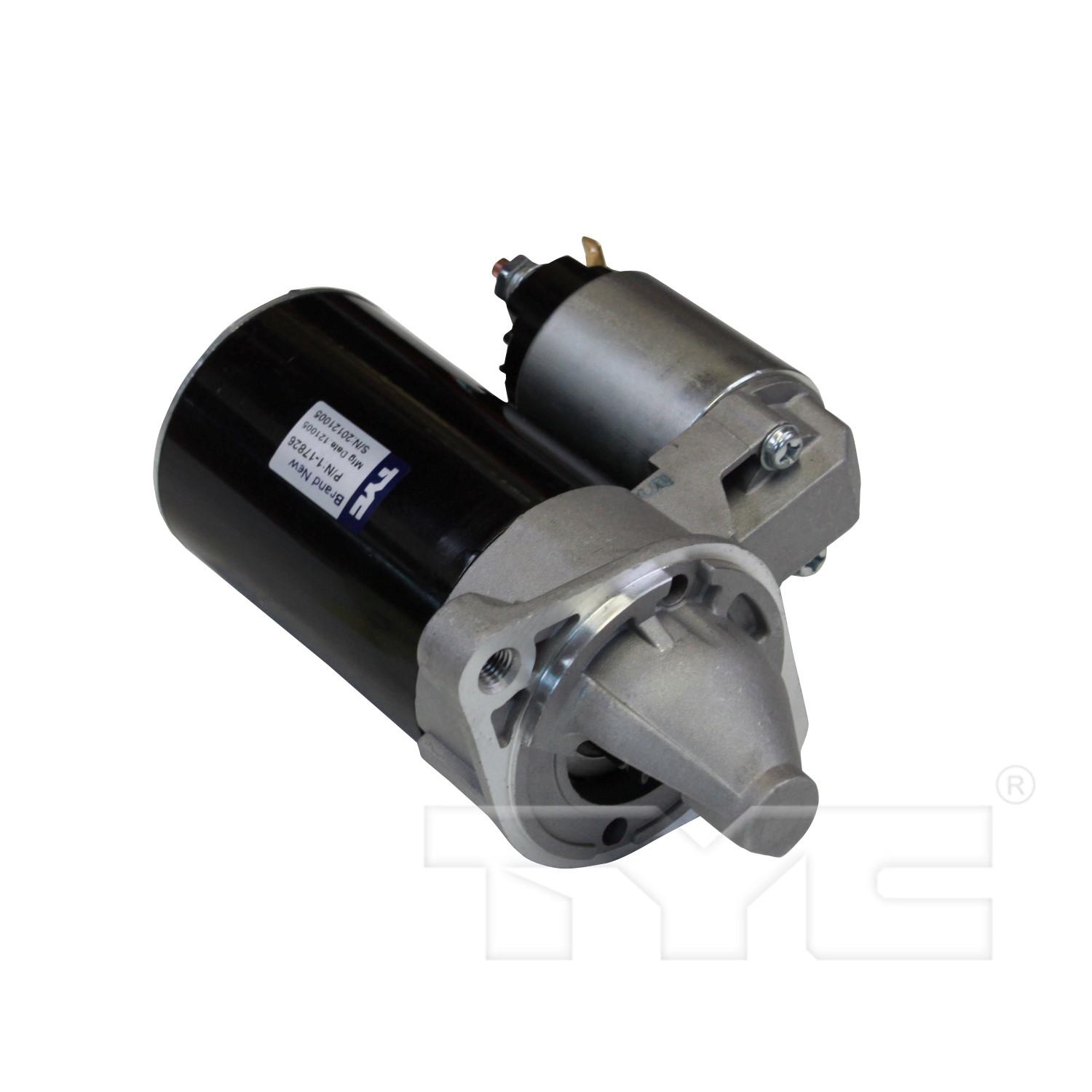 TYC 117826 Starter Motor product image 2 of 4