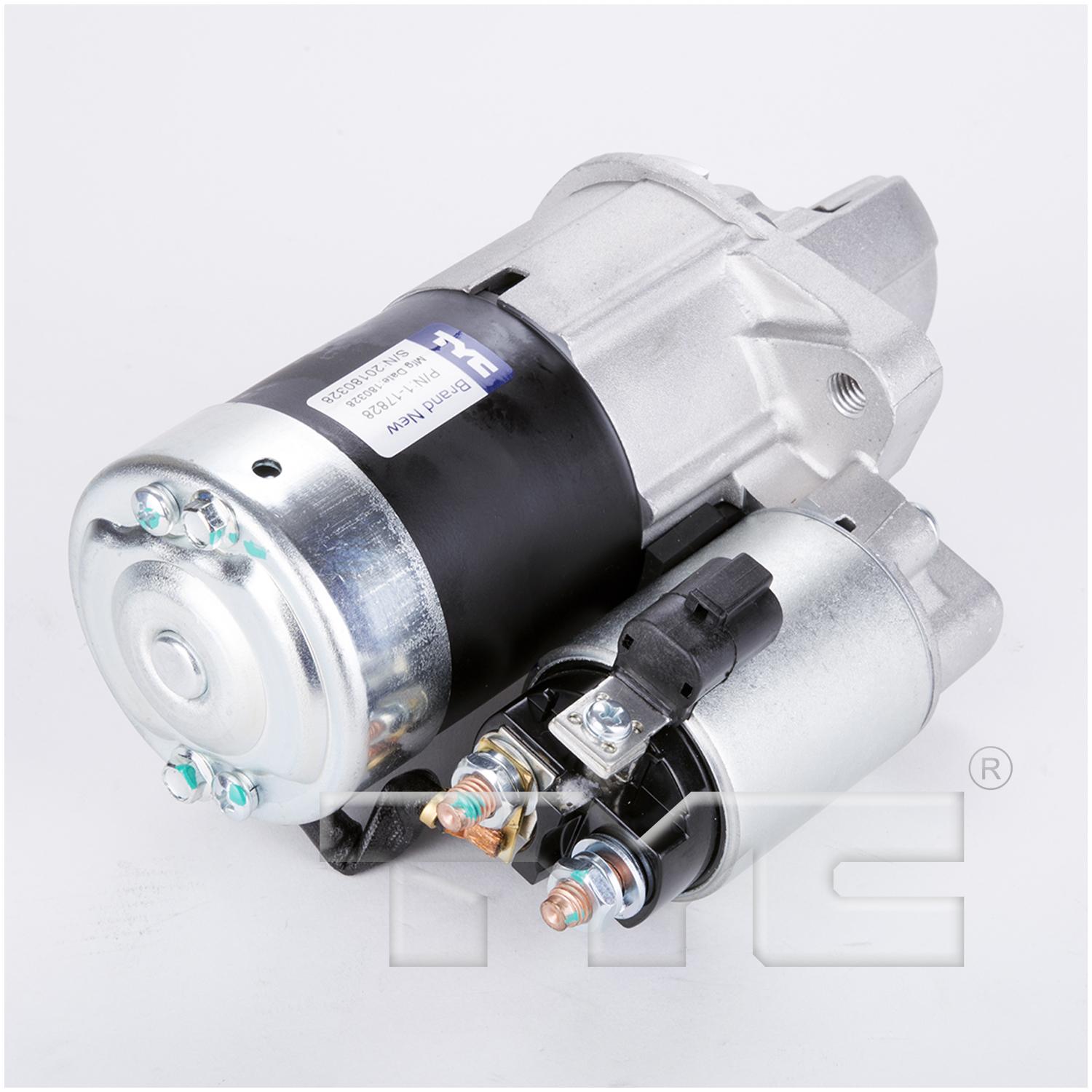 TYC 117828 Starter Motor product image 2 of 4
