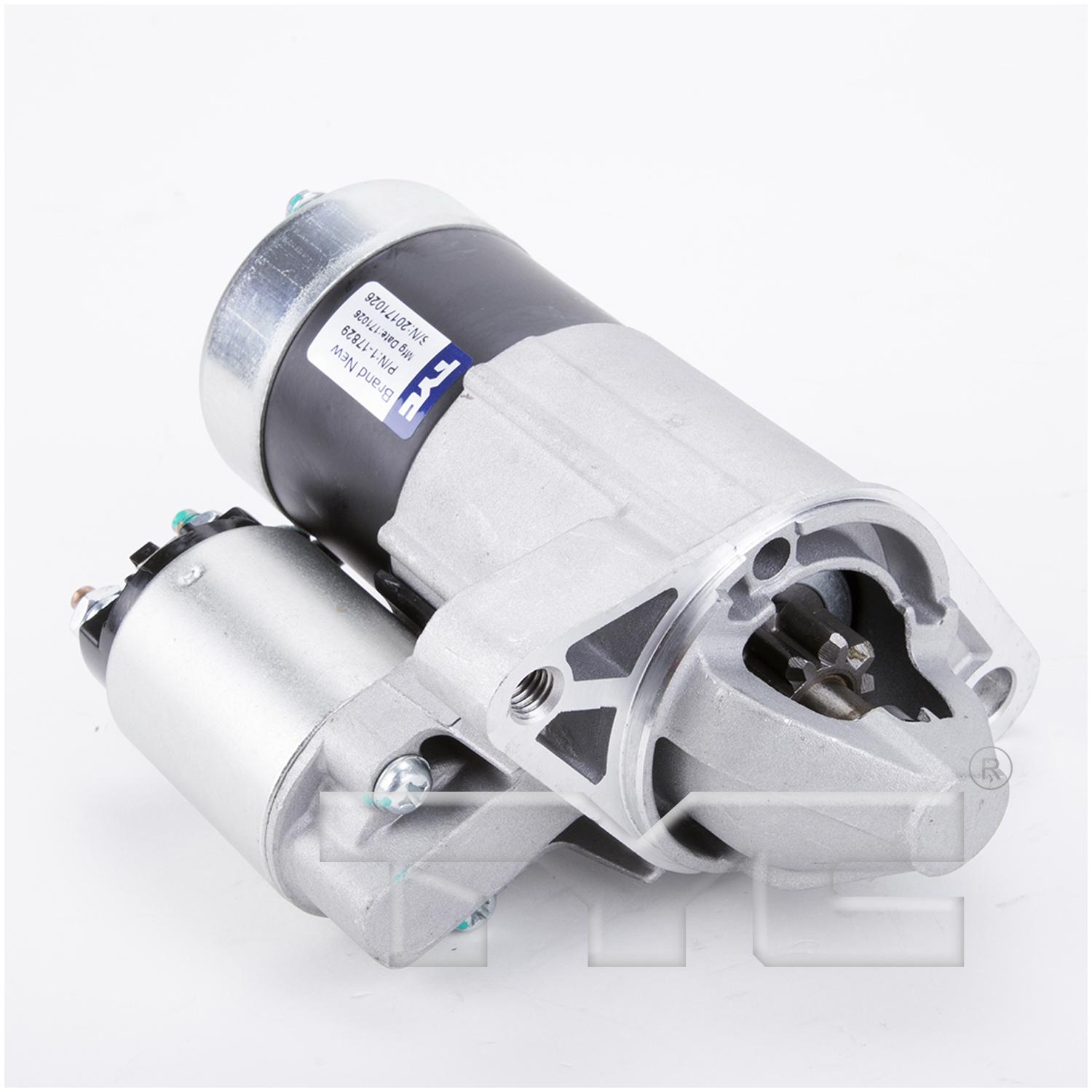 TYC 117829 Starter Motor product image 1 of 4
