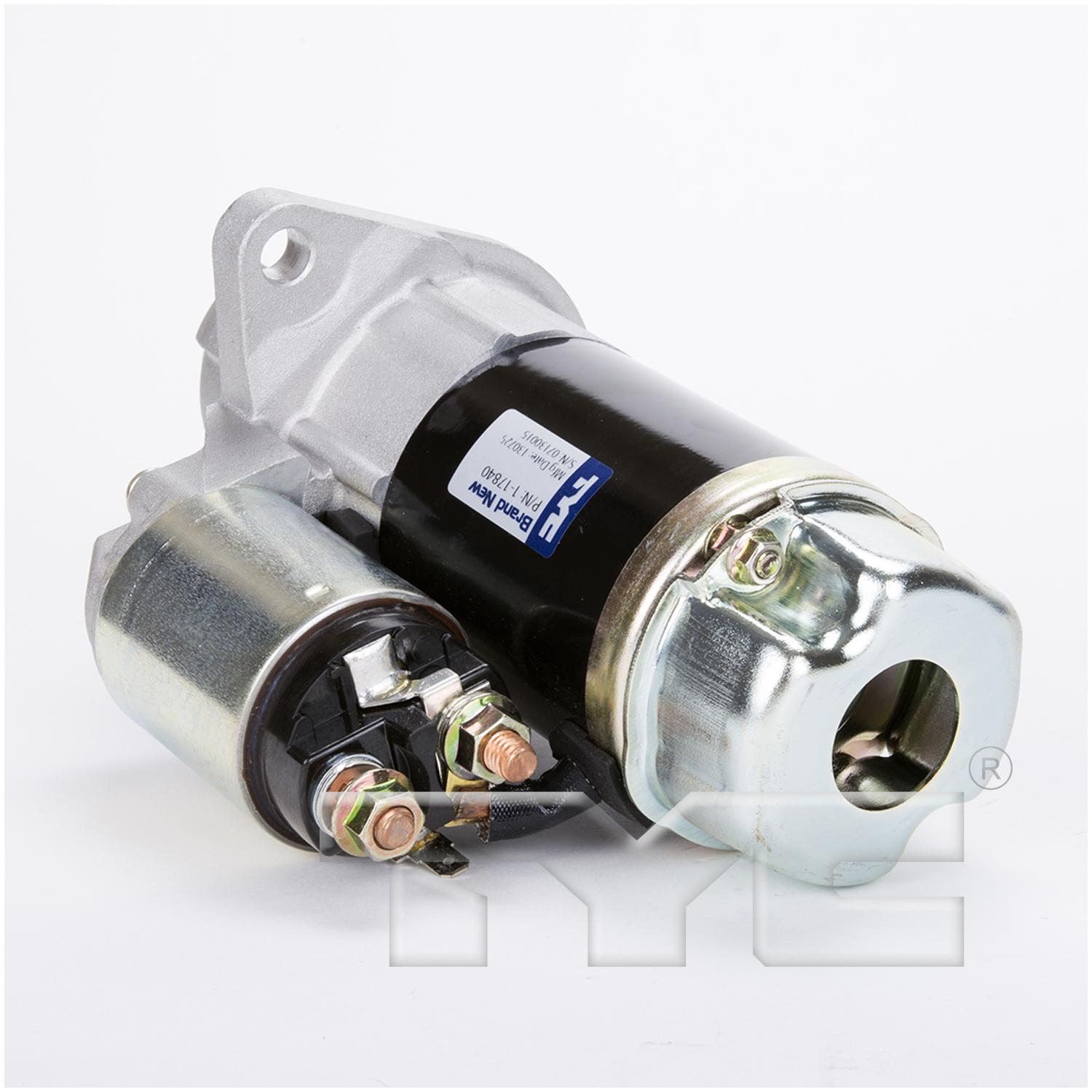 TYC 117840 Starter Motor product image 2 of 4