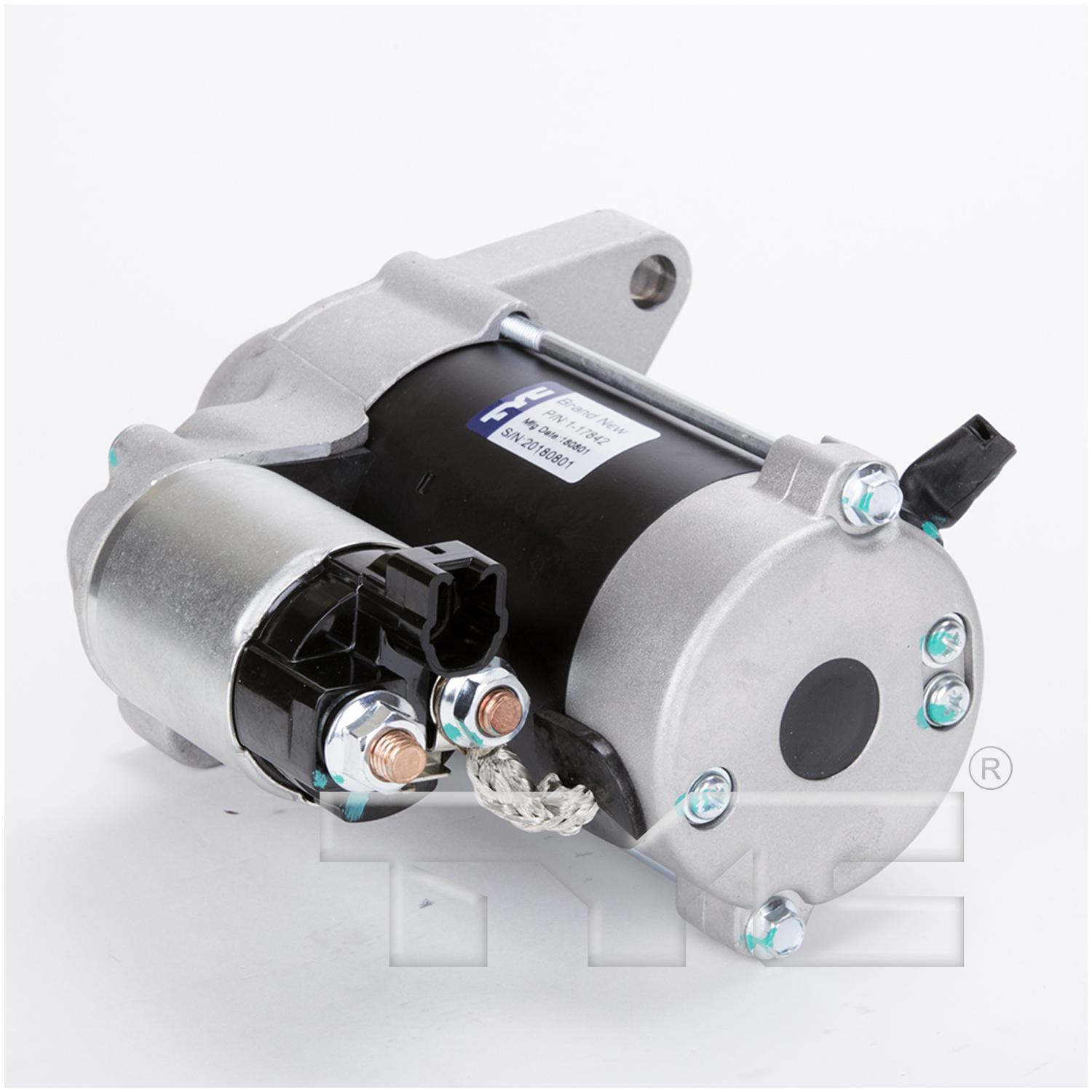 TYC 117842 Starter Motor product image 2 of 4