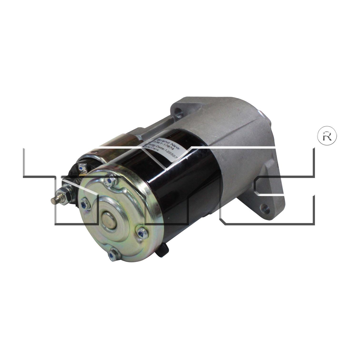 TYC 117874 Starter Motor product image 3 of 4