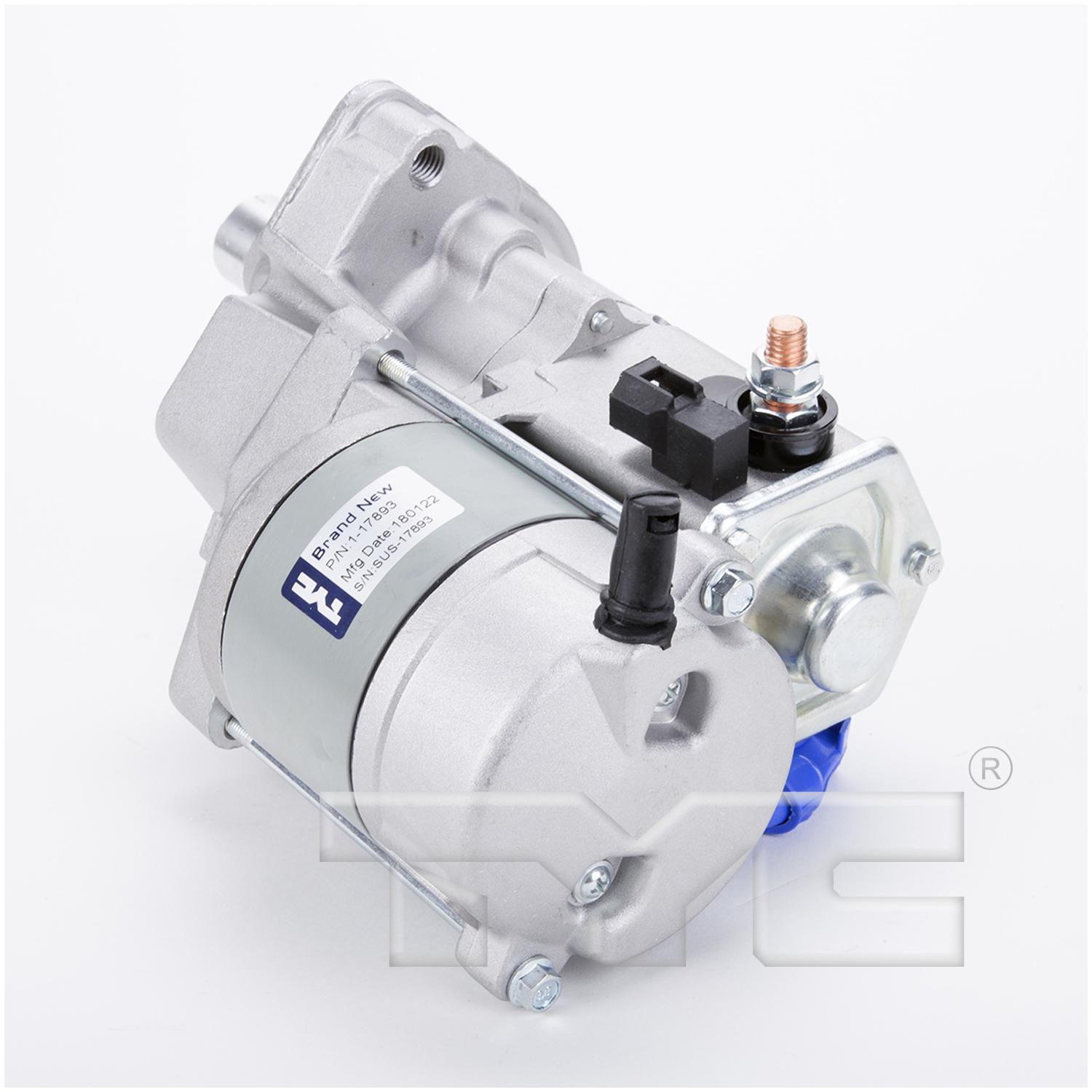 TYC 117893 Starter Motor product image 2 of 4