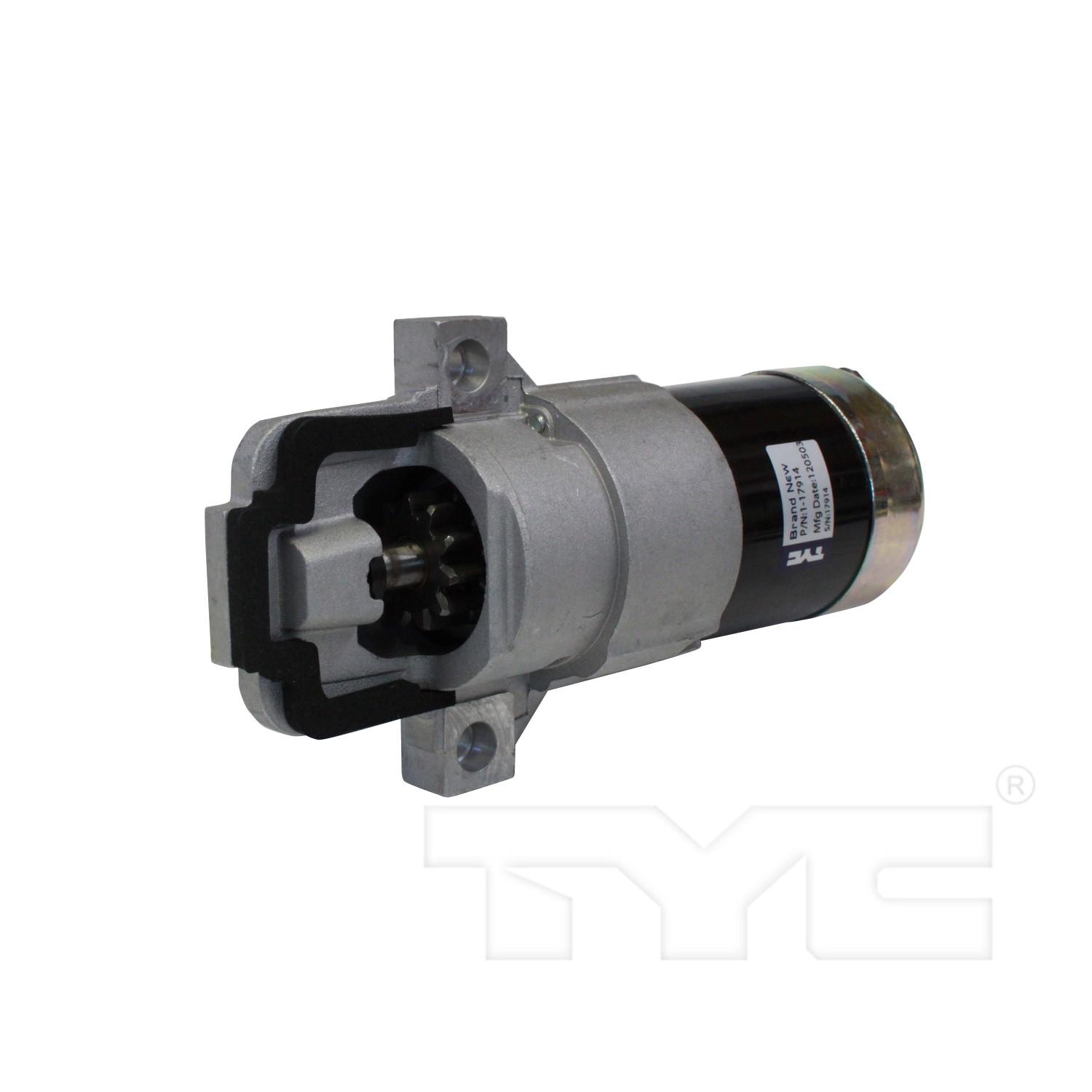 TYC 117914 - Starter Motor TYC 117914 Starter Motor product image 1 of 4