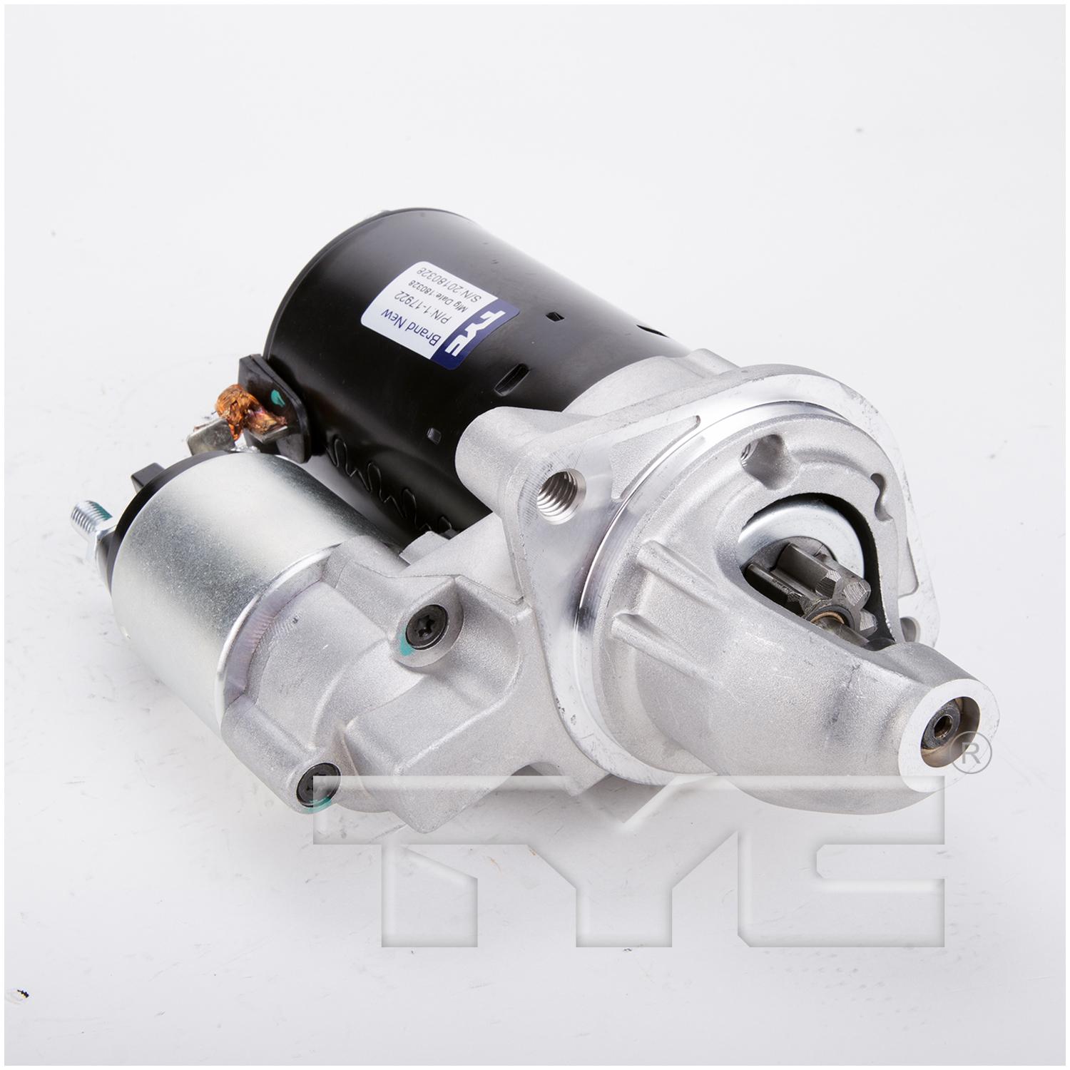 TYC 117922 Starter Motor product image 2 of 5