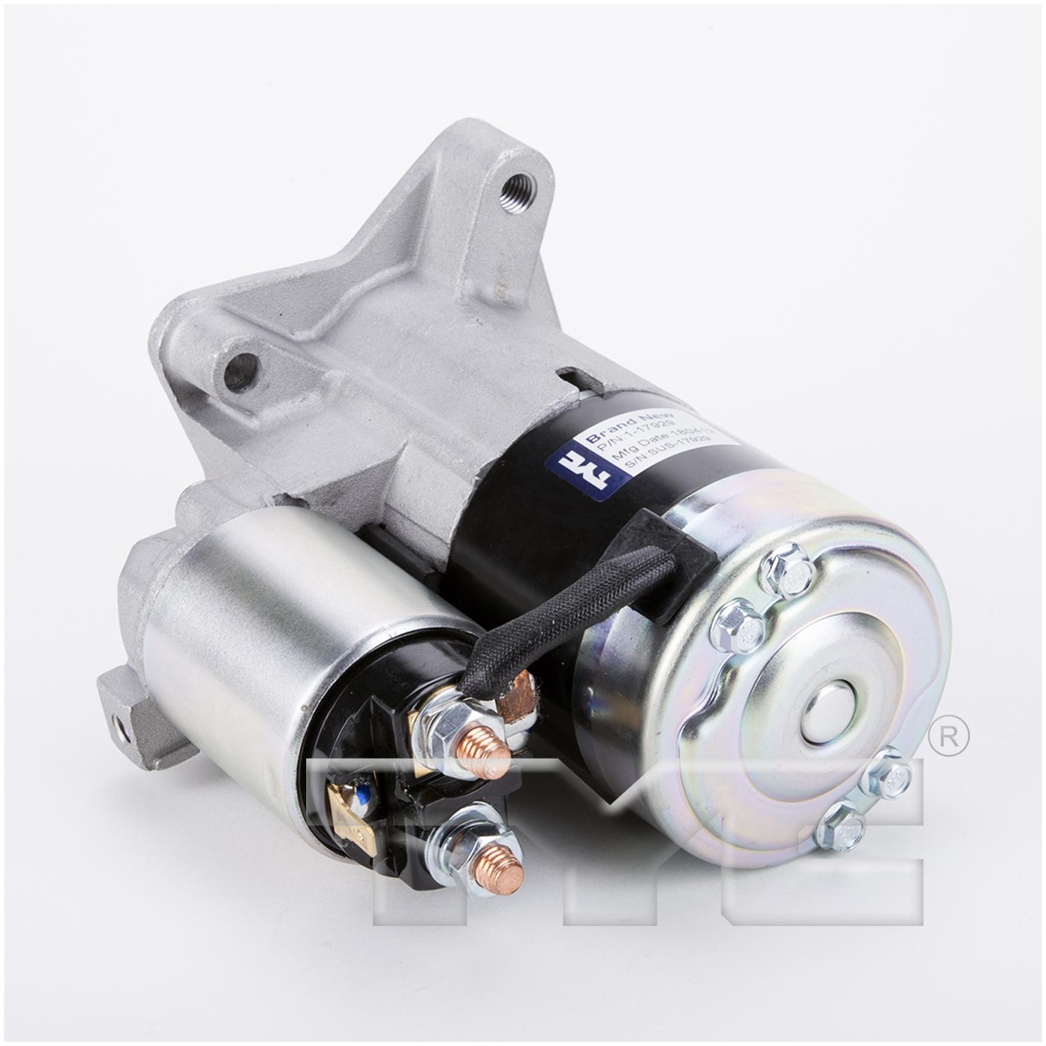 TYC 117929 Starter Motor product image 2 of 4