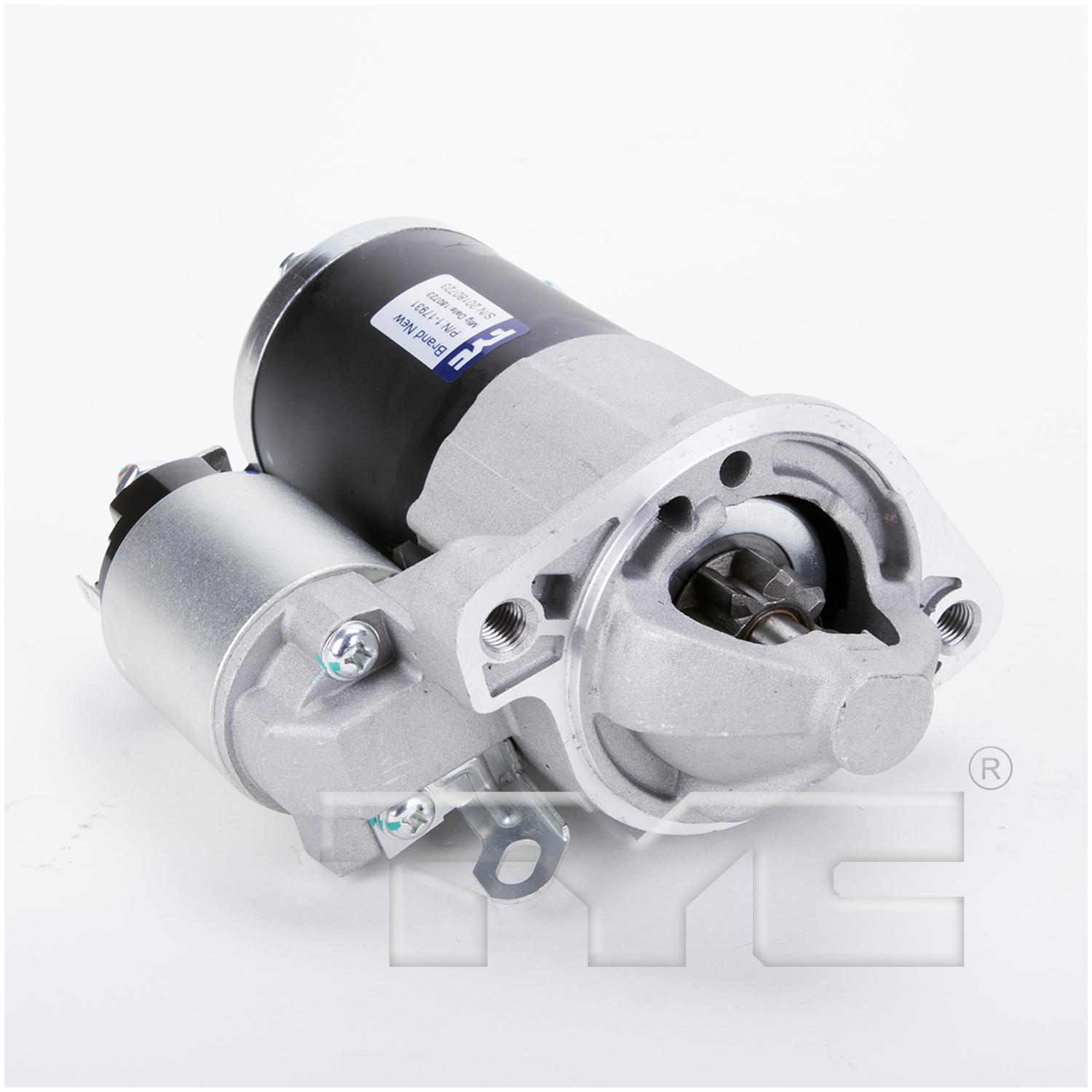 TYC 117931 Starter Motor product image 1 of 4