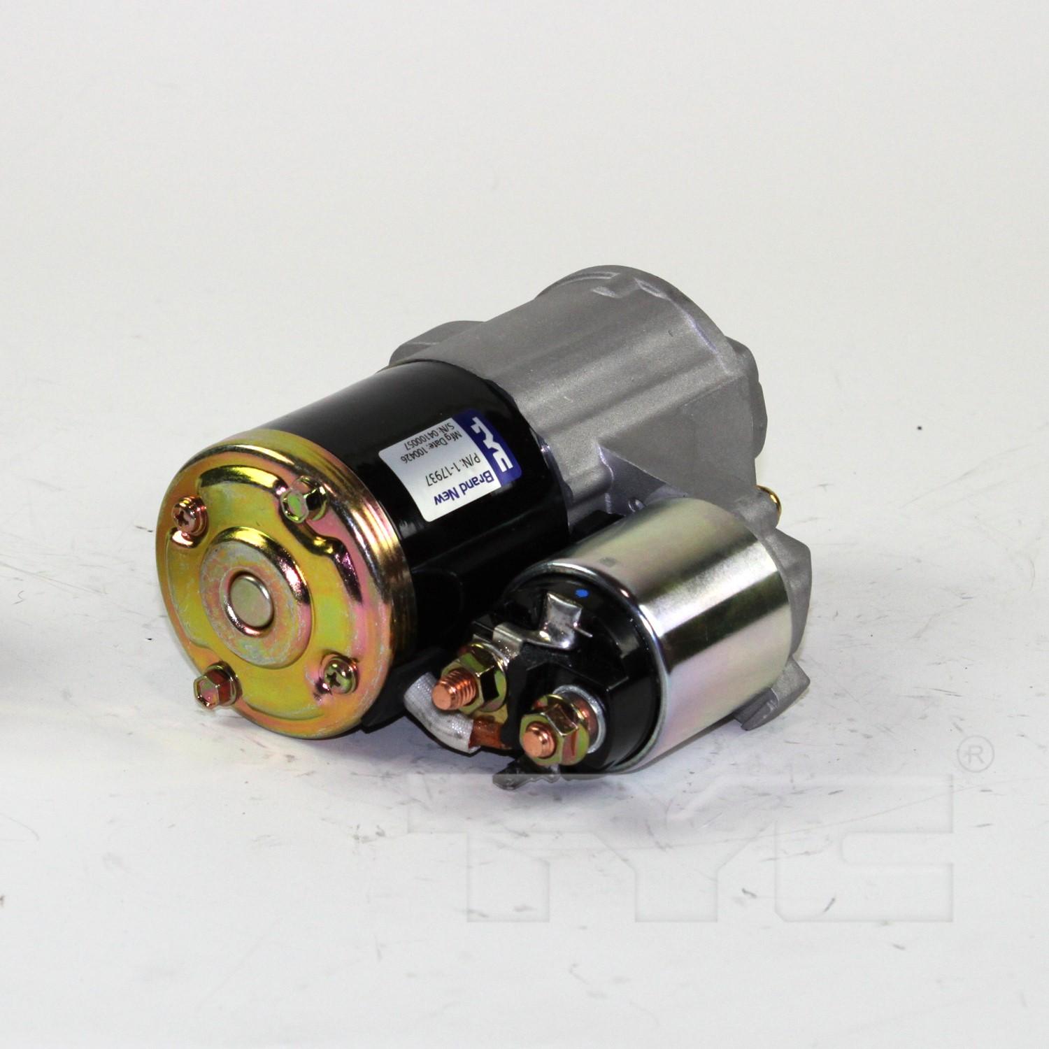 TYC 117937 Starter Motor product image 3 of 4