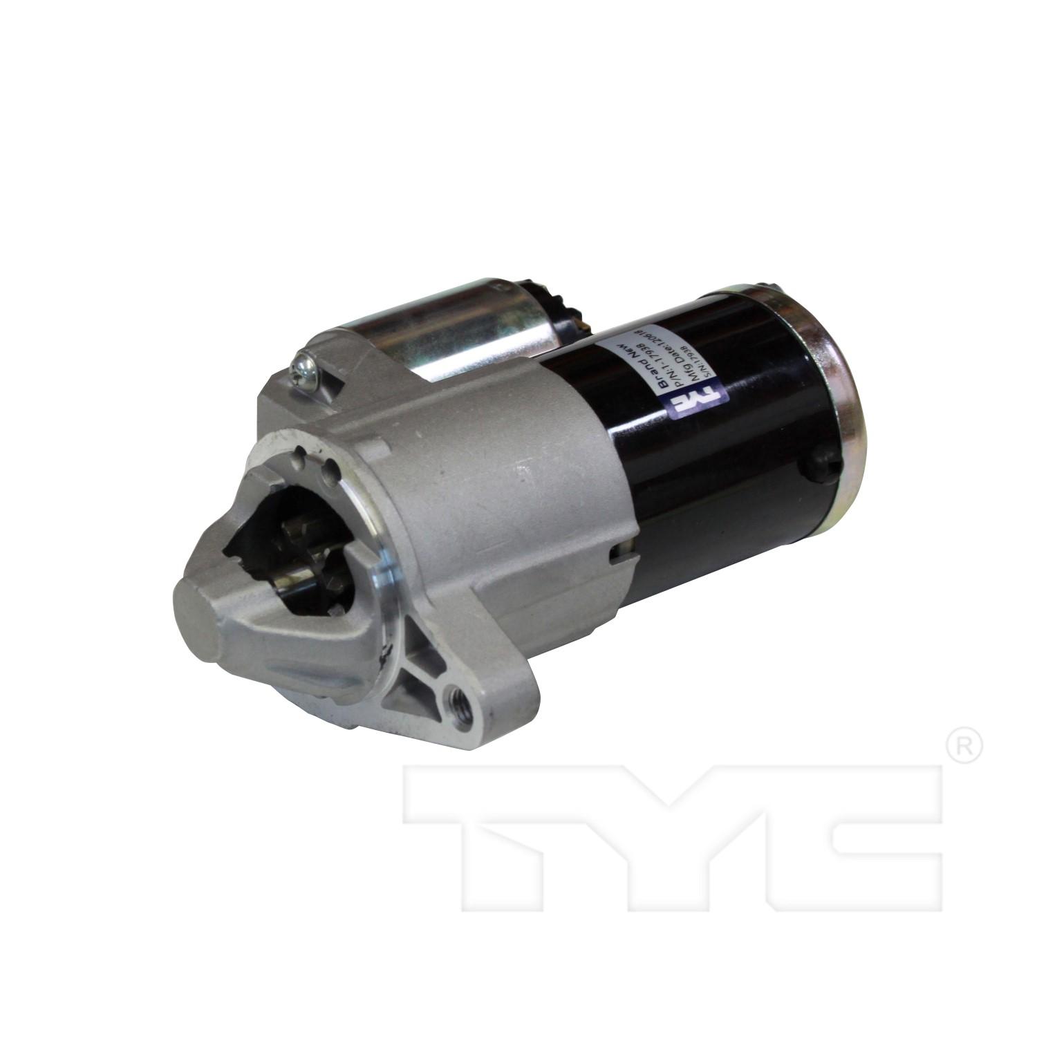 TYC 117938 Starter Motor product image 1 of 4