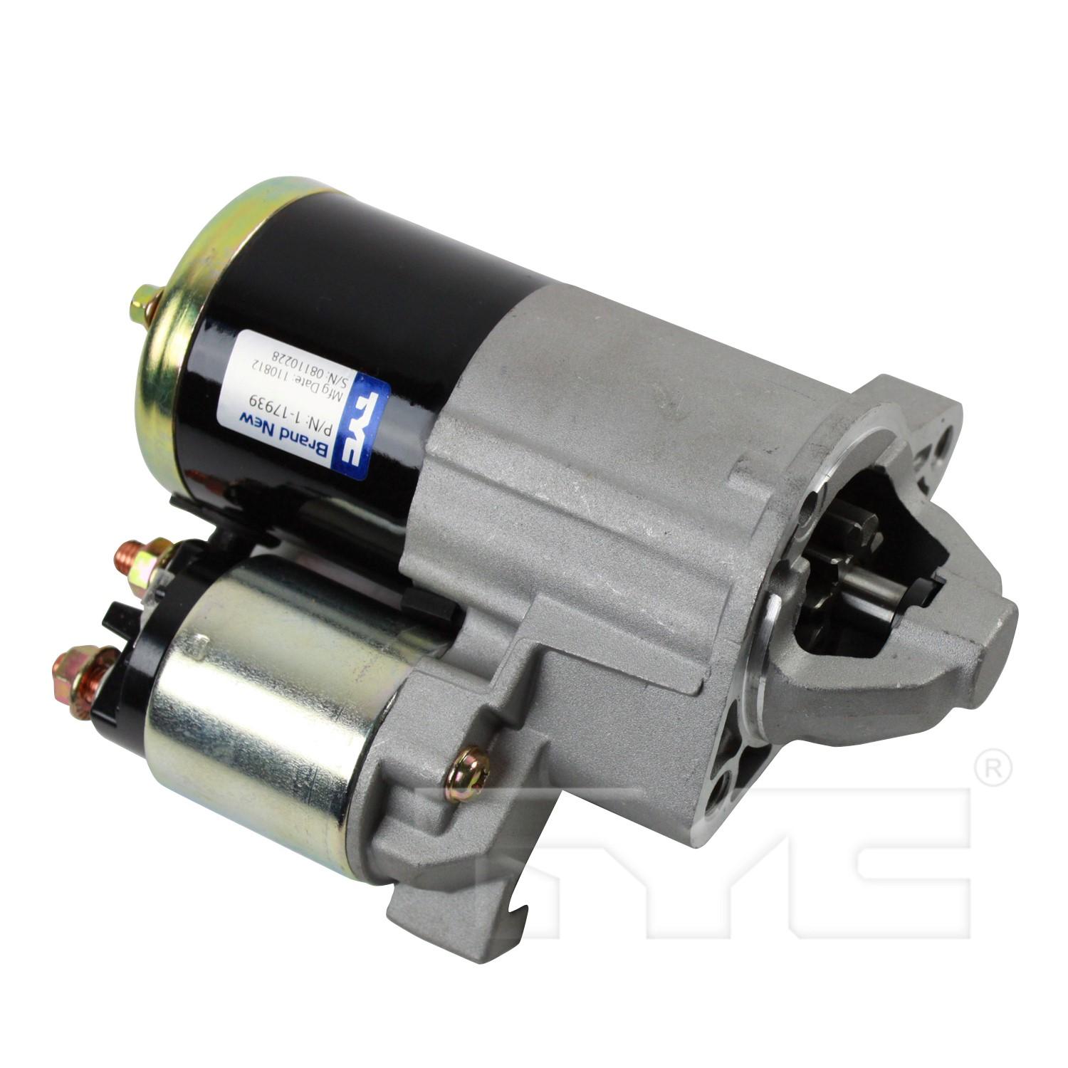 TYC 117939 Starter Motor product image 1 of 4