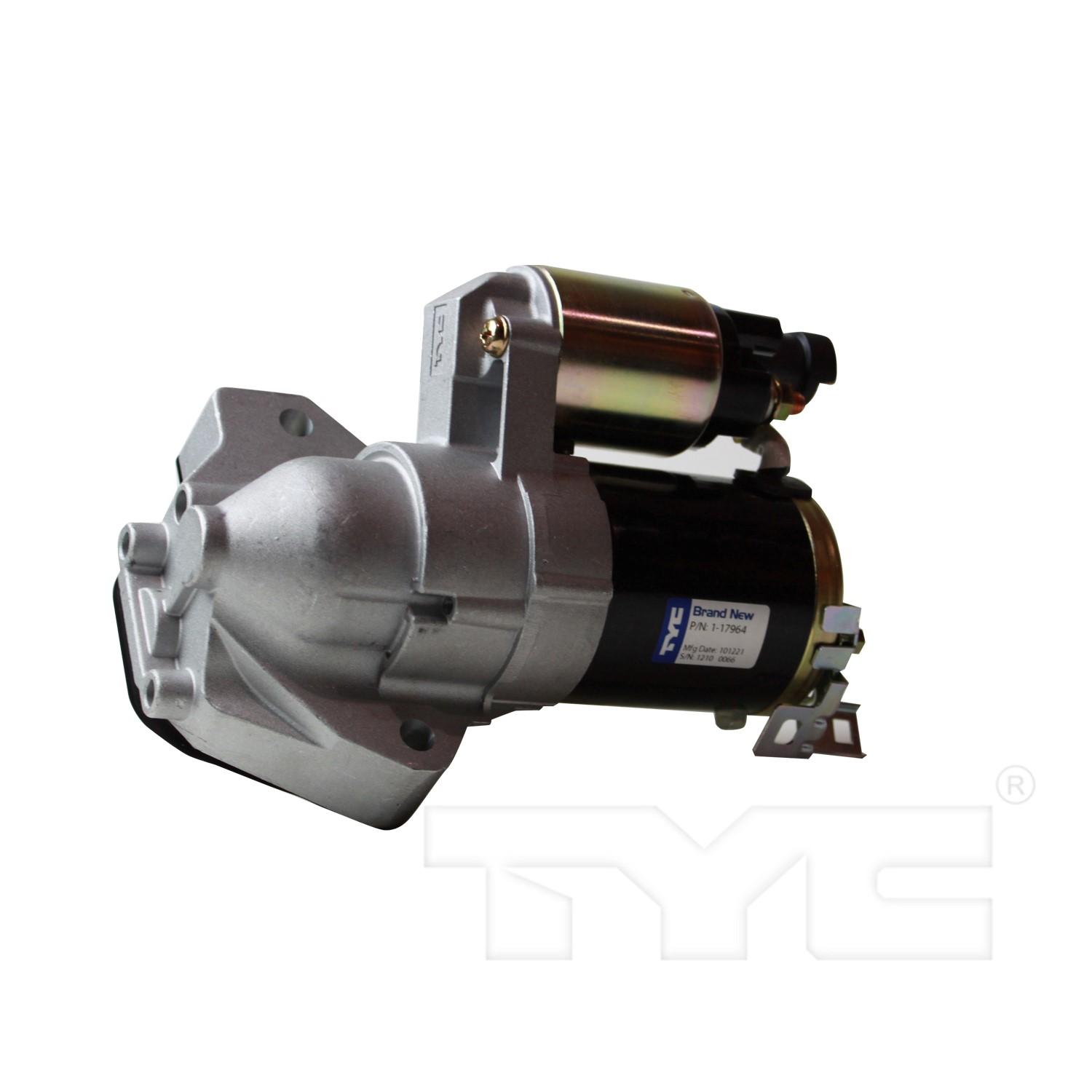 TYC 117964 Starter Motor product image 3 of 4