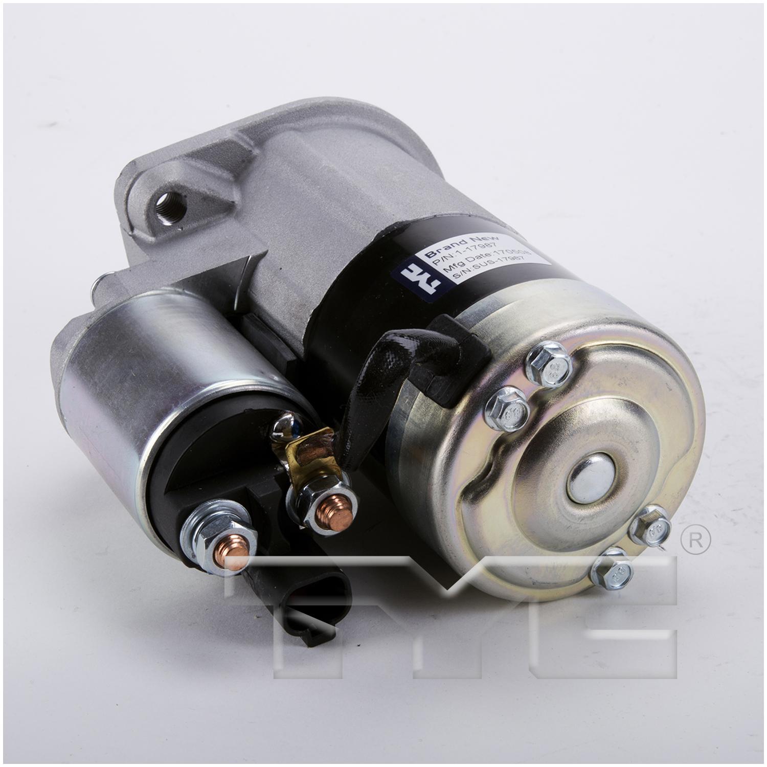 TYC 117987 Starter Motor product image 2 of 4