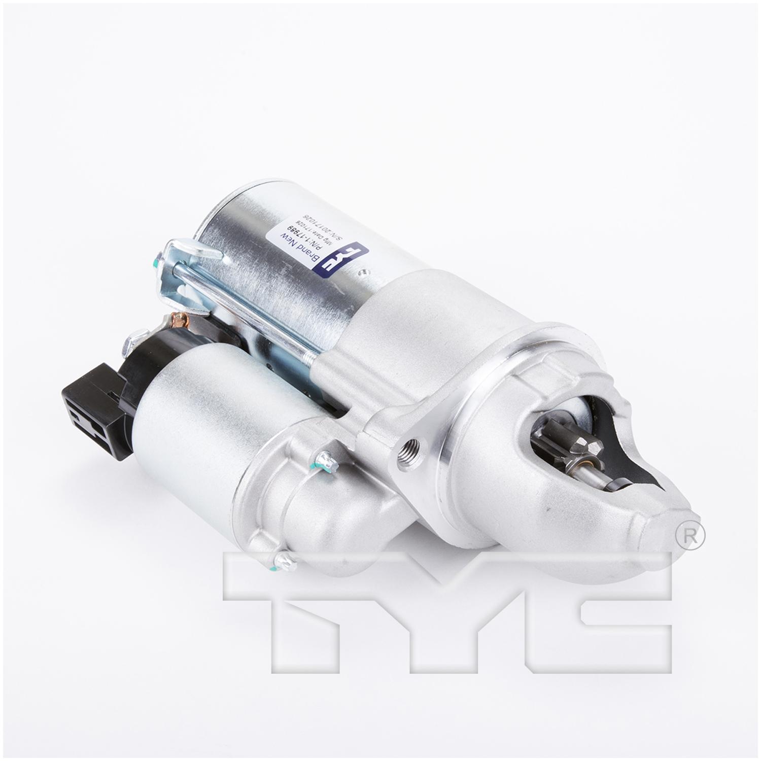 TYC 117989 Starter Motor product image 2 of 5
