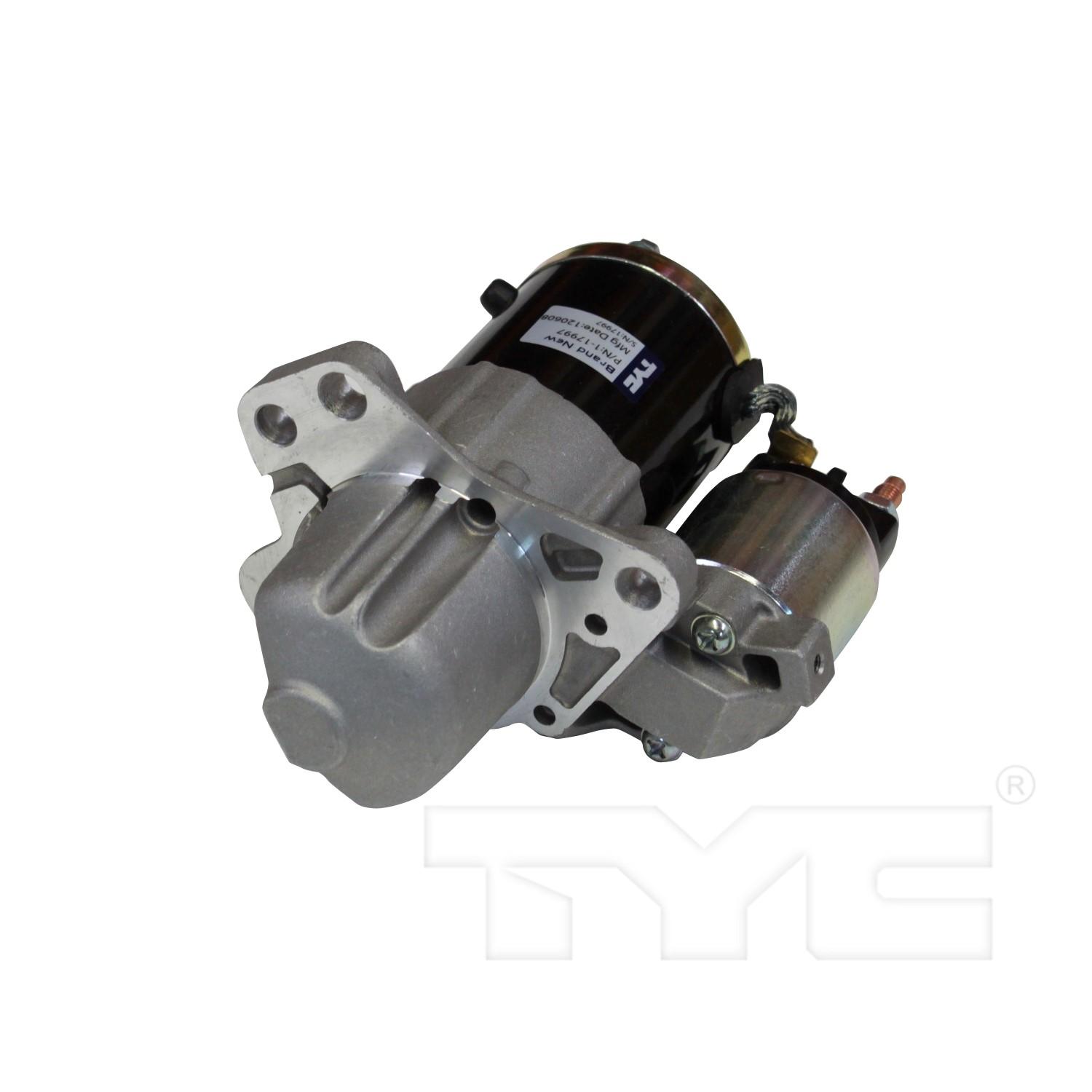 TYC 117997 Starter Motor product image 1 of 4
