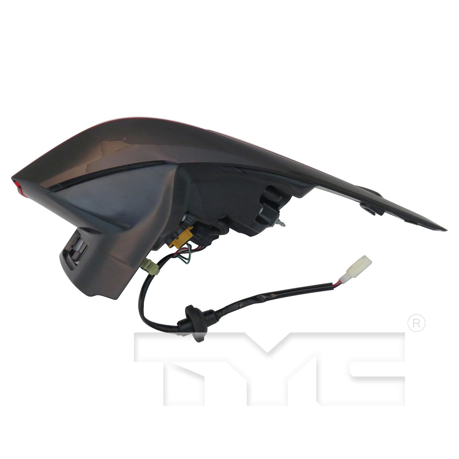 TYC 11900600 Tail Light Assembly product image 3 of 12