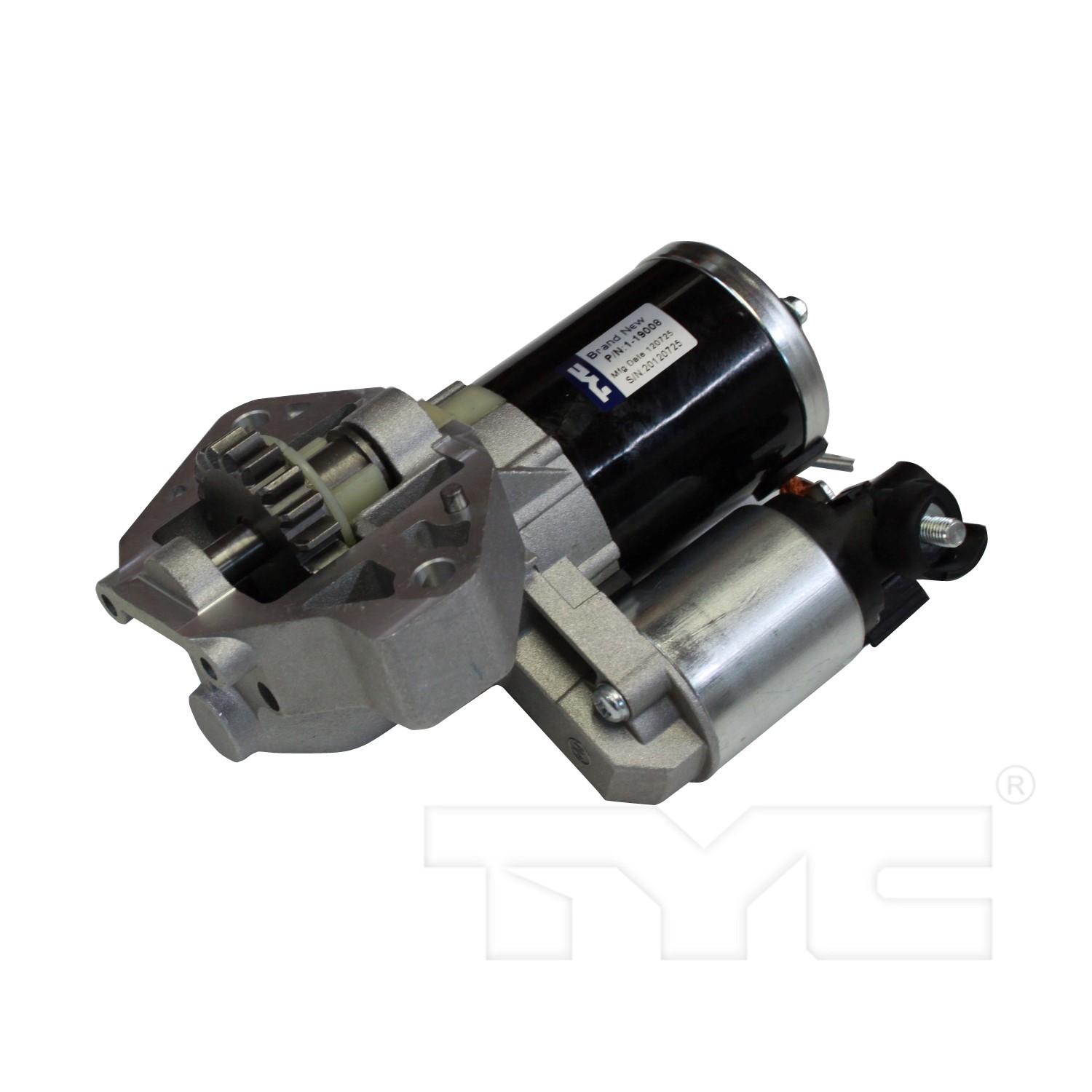 TYC 119008 Starter Motor product image 1 of 4