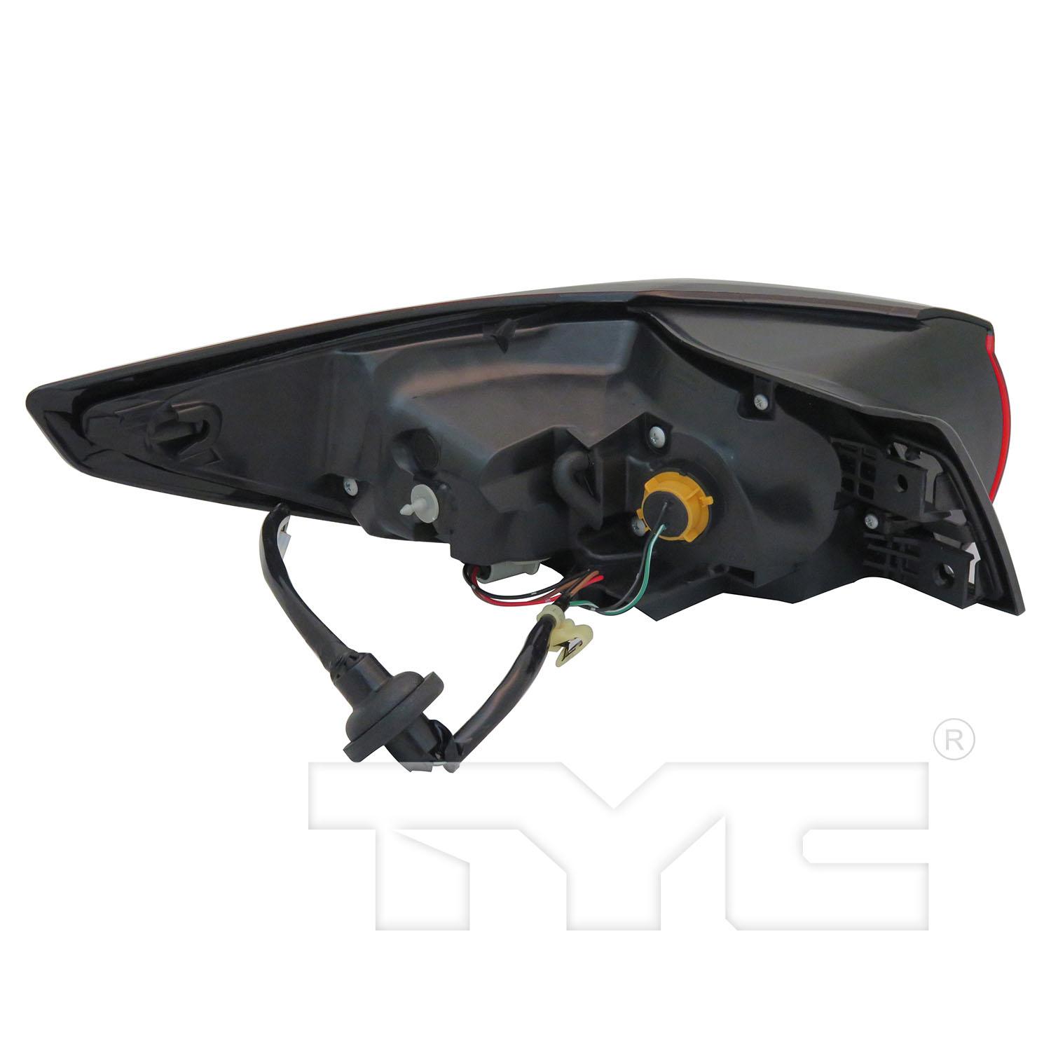 TYC 119009009 Tail Light Assembly product image 2 of 6
