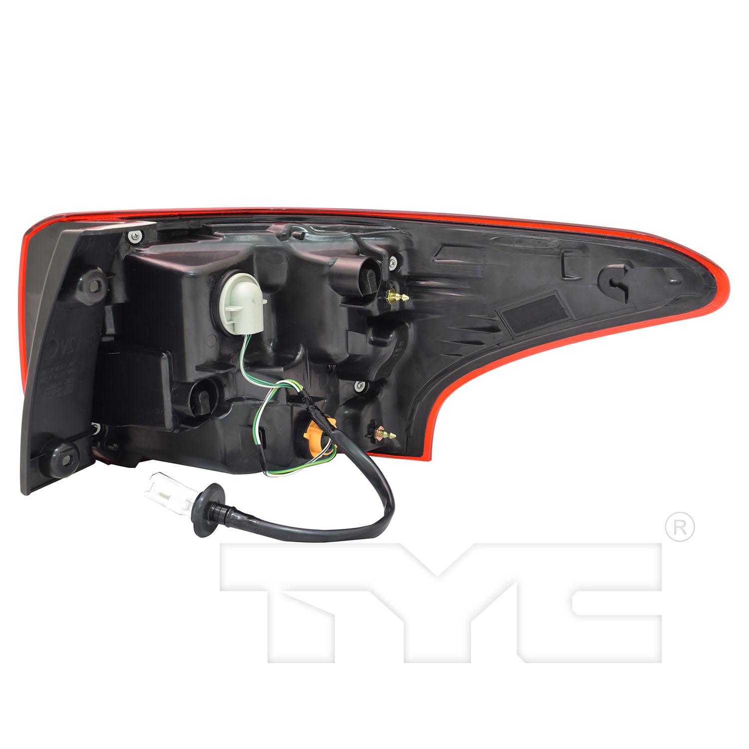 TYC 119012009 Tail Light Assembly product image 2 of 6