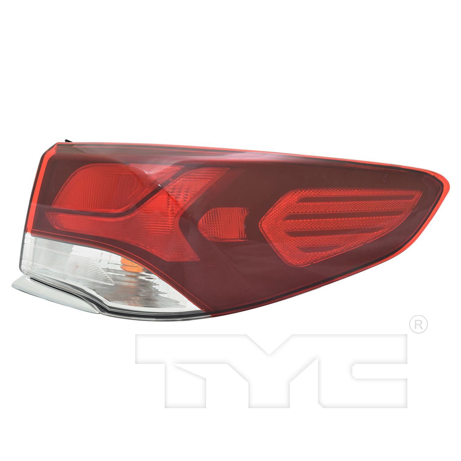 TYC 11903500 Tail Light Assembly product image 1 of 12