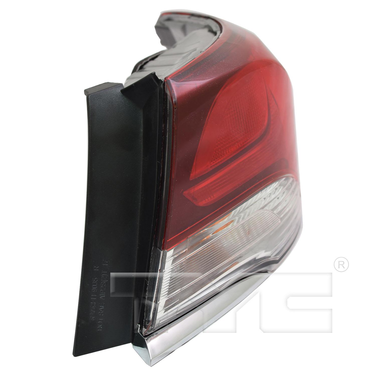 TYC 11903500 Tail Light Assembly product image 6 of 12