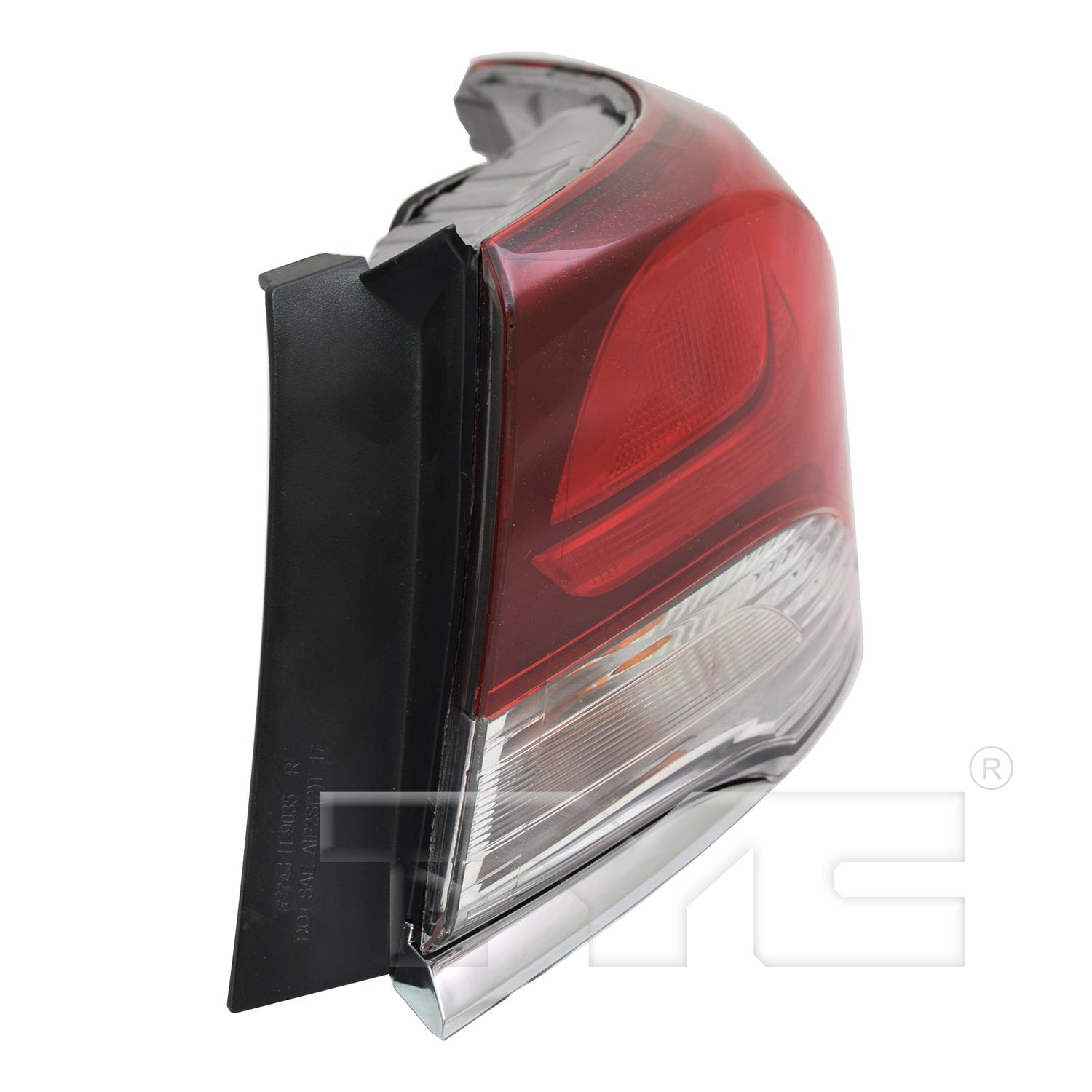 TYC 119035009 Tail Light Assembly product image 3 of 6