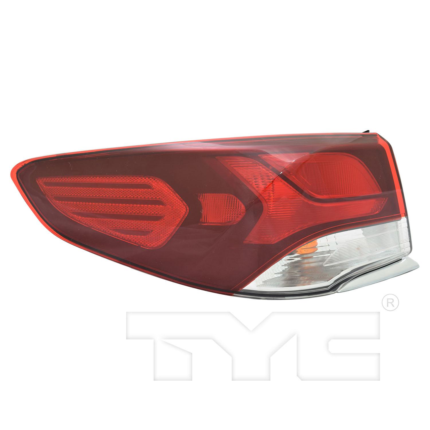 TYC 11903600 Tail Light Assembly product image 1 of 12