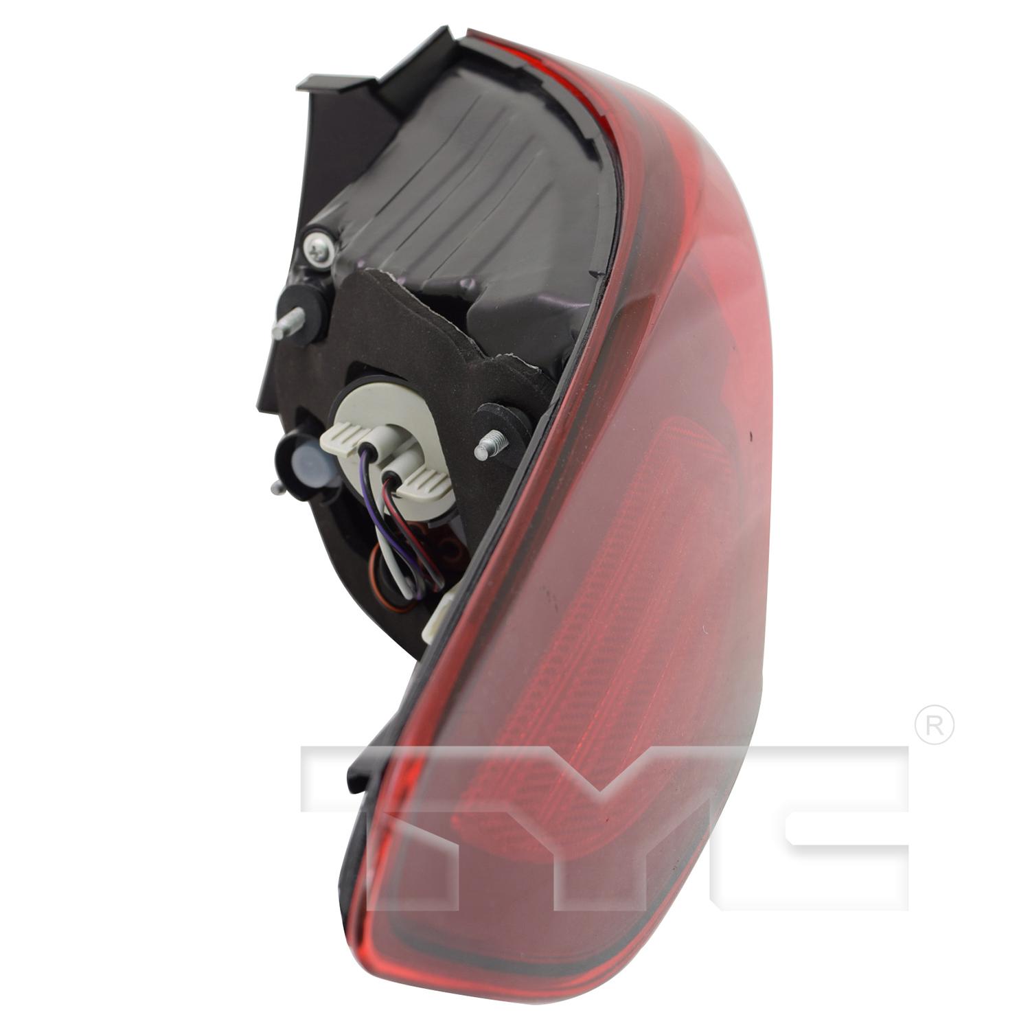 TYC 11903600 Tail Light Assembly product image 2 of 12
