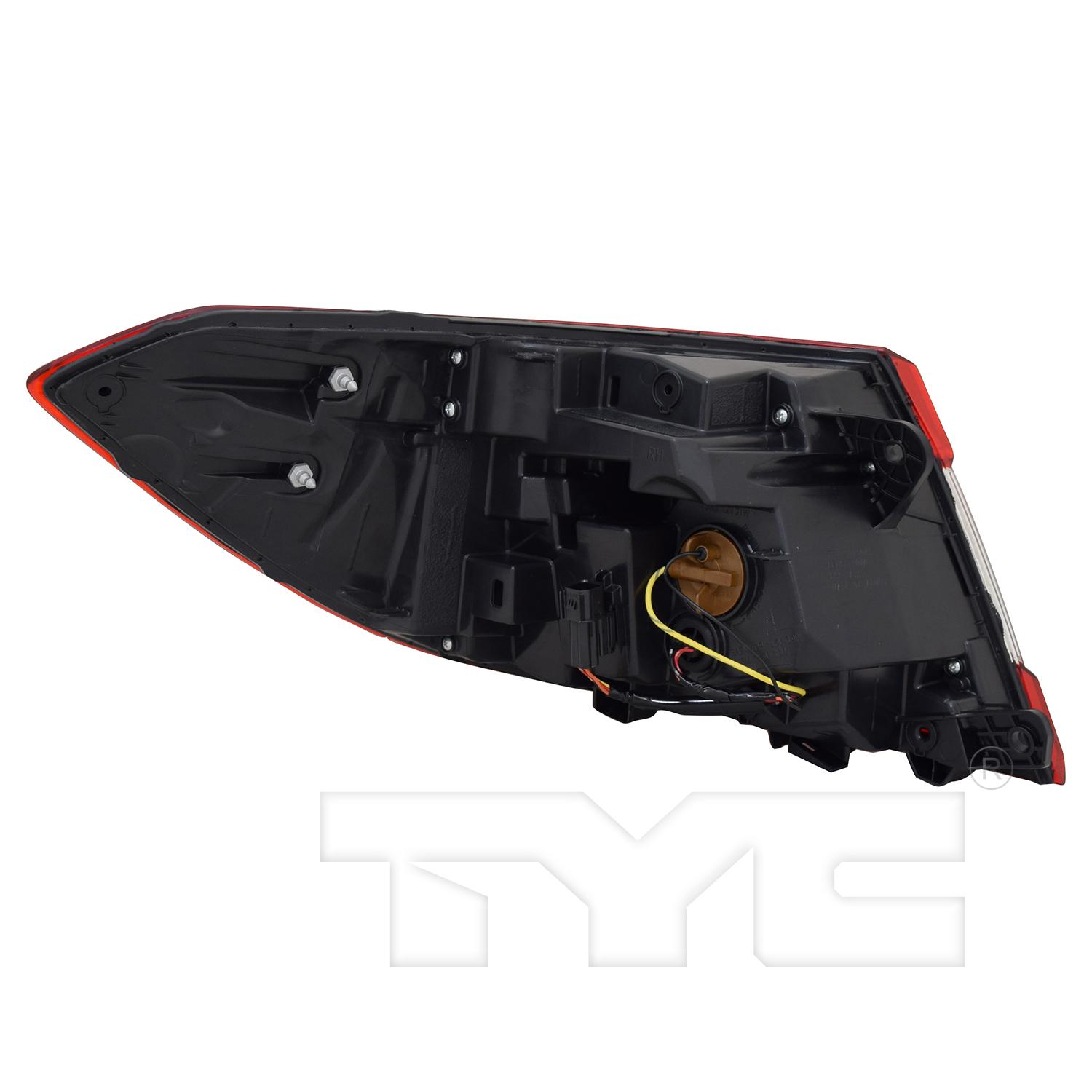TYC 11904100 Tail Light Assembly product image 2 of 6