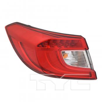 TYC 11904200 Tail Light Assembly product image 1 of 6
