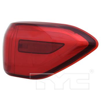 TYC 11906500 Tail Light Assembly product image 4 of 6