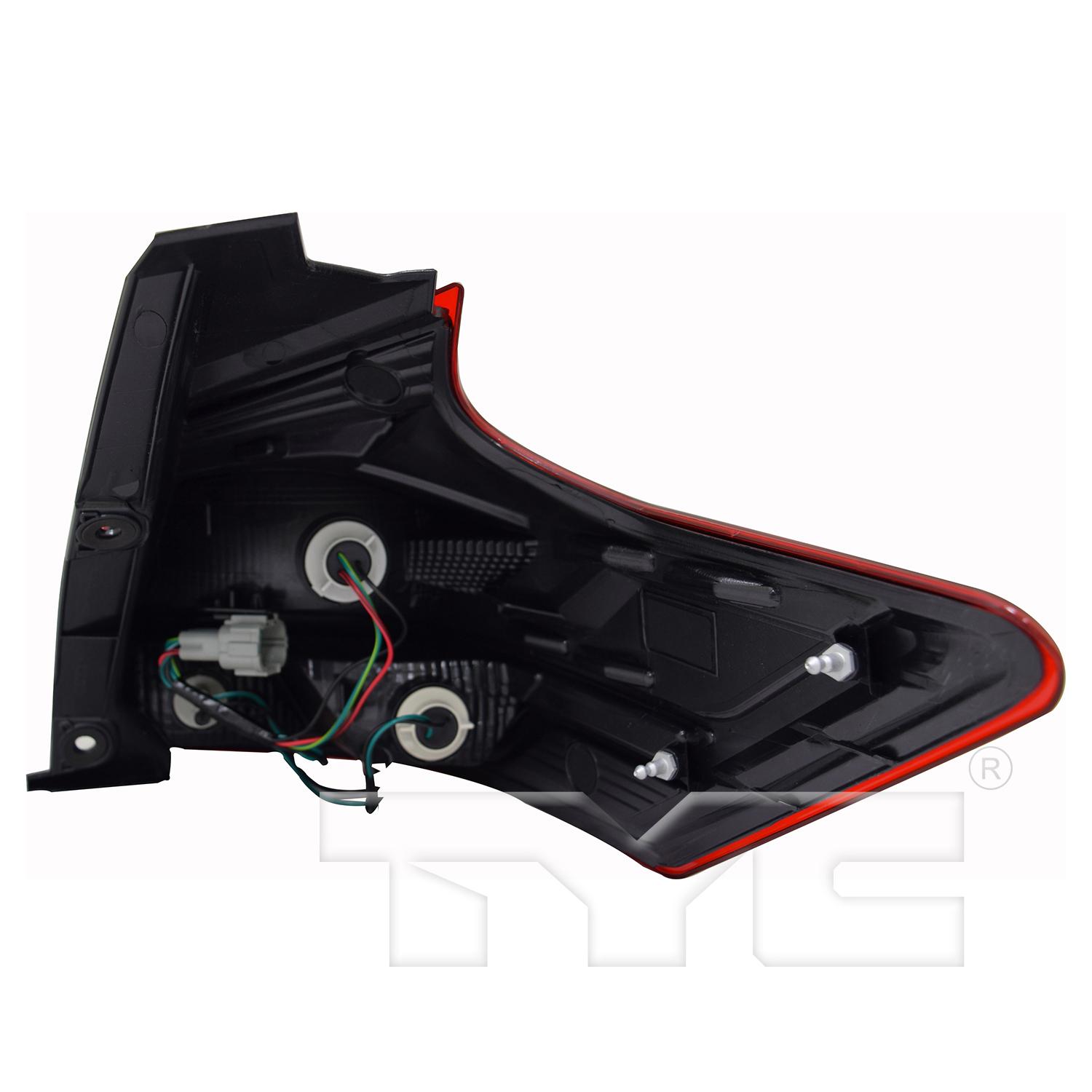 TYC 11906800 Tail Light Assembly product image 2 of 6