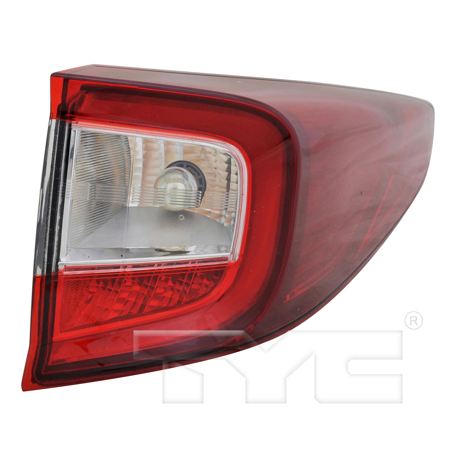 TYC 11906900 Tail Light Assembly product image 1 of 6