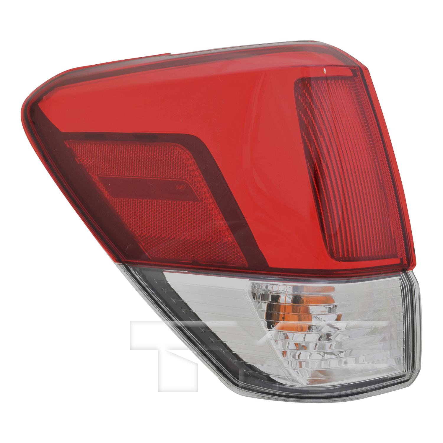 TYC 11908000 Tail Light Assembly product image 1 of 6