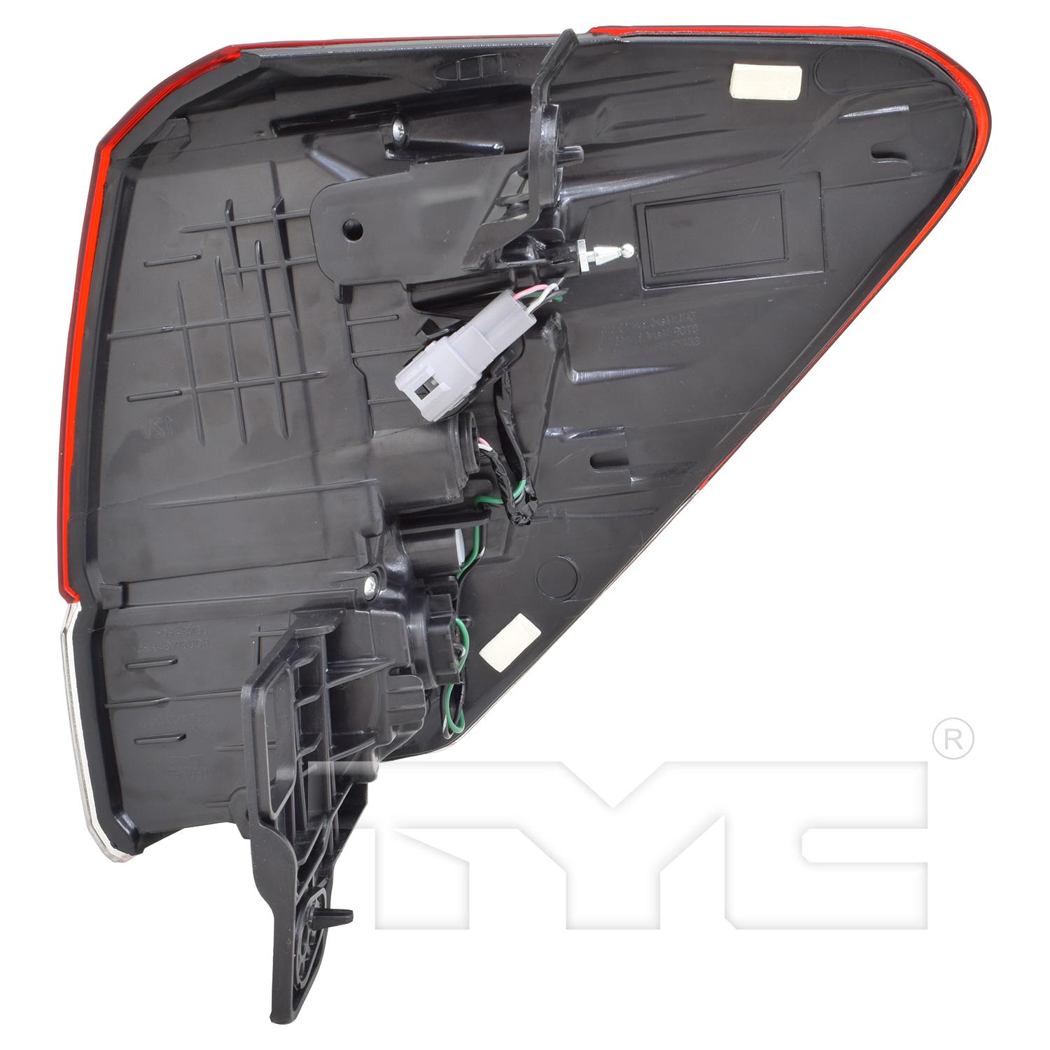 TYC 11908000 Tail Light Assembly product image 2 of 6
