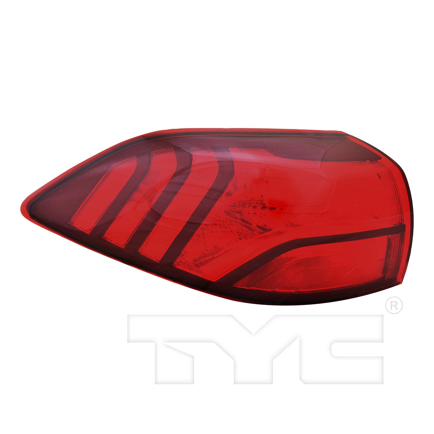 TYC 119082009 Tail Light Assembly product image 1 of 6