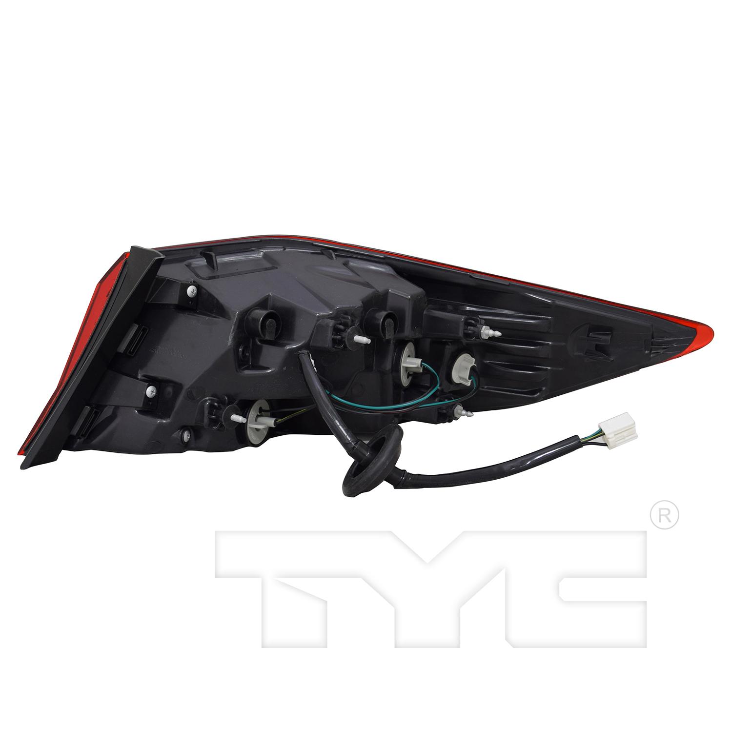 TYC 11908400 Tail Light Assembly product image 2 of 6