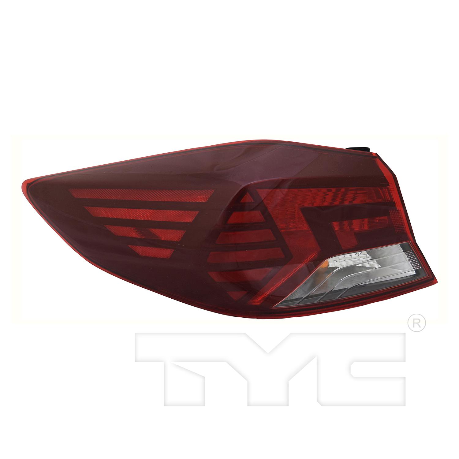 TYC 119084009 Tail Light Assembly product image 1 of 6