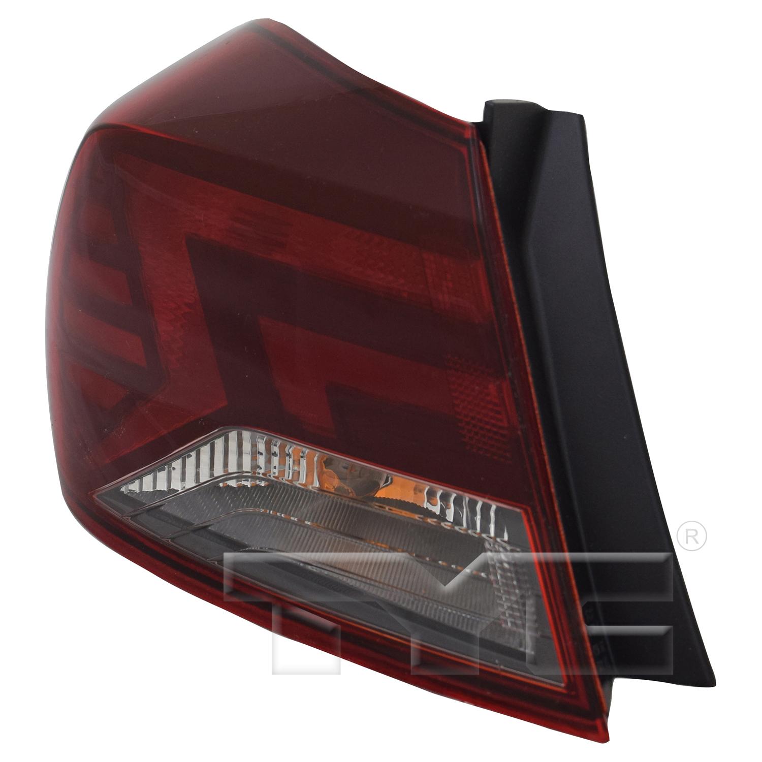 TYC 119084009 Tail Light Assembly product image 3 of 6
