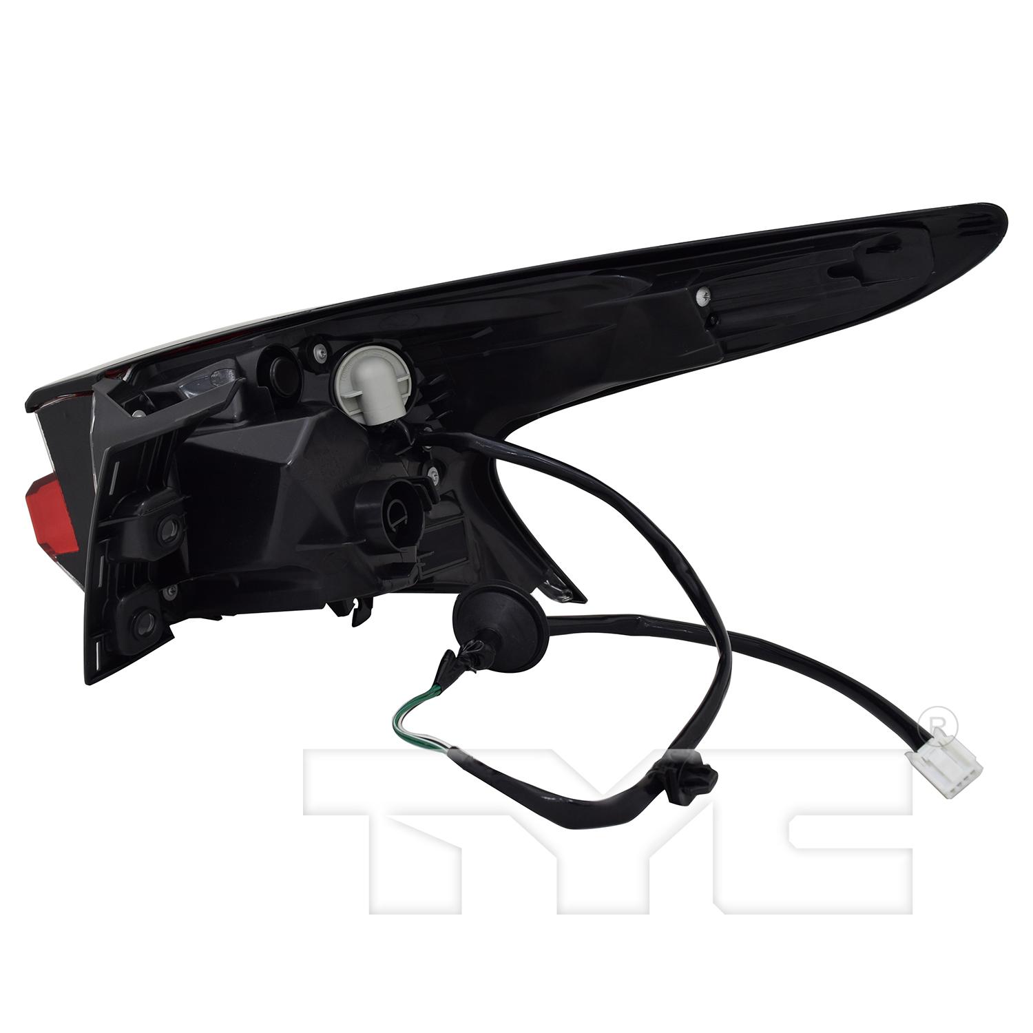 TYC 119102009 Tail Light Assembly product image 2 of 6