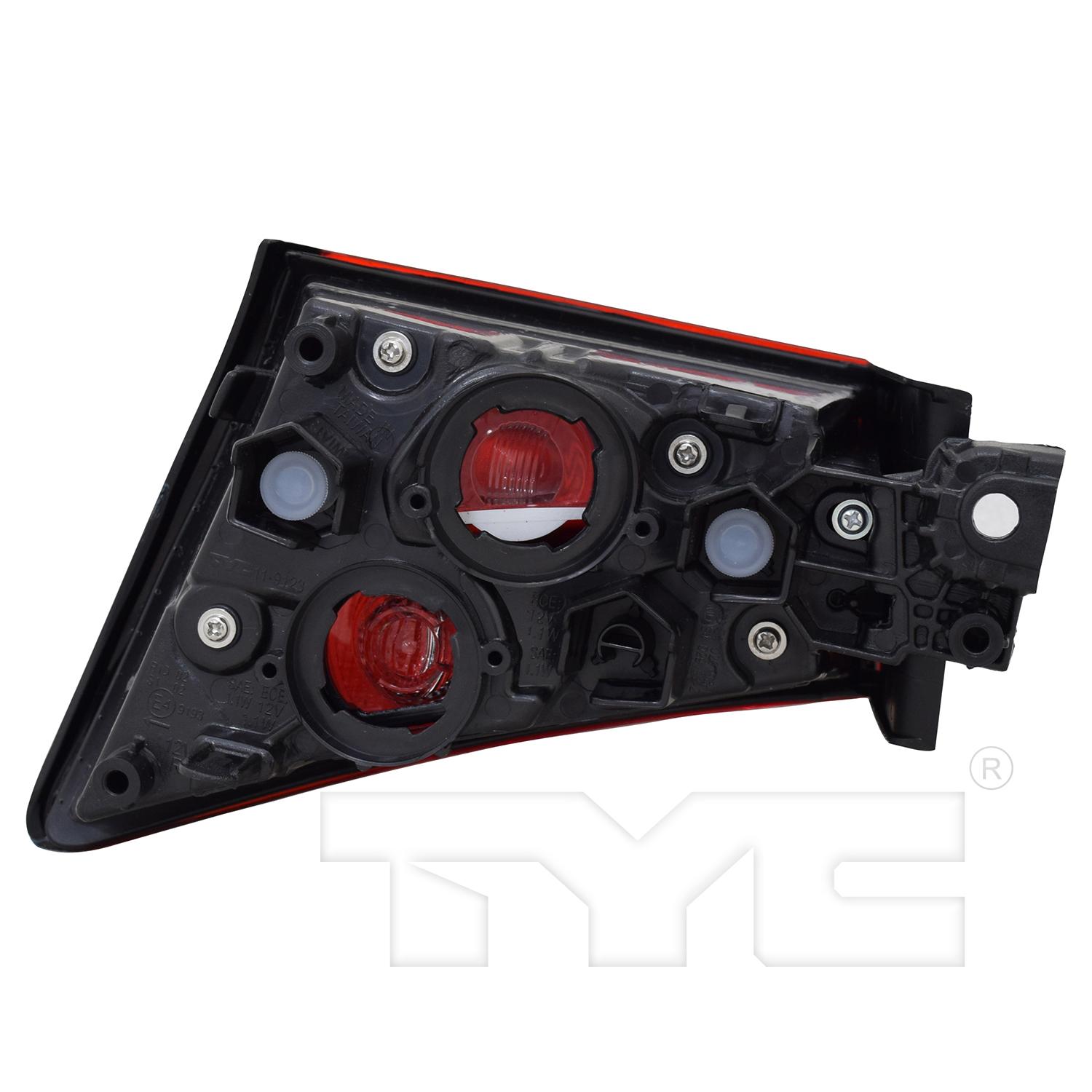 TYC 11912301 Tail Light Assembly product image 2 of 6