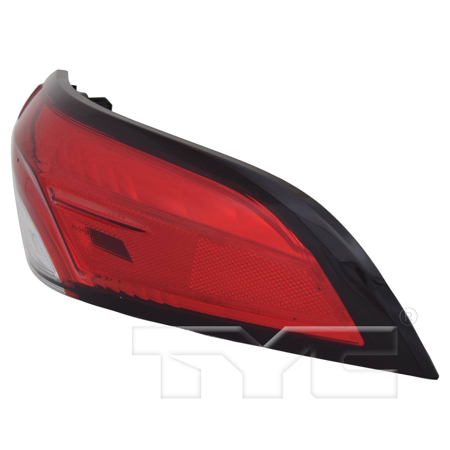 TYC 11912900 Tail Light Assembly product image 4 of 6