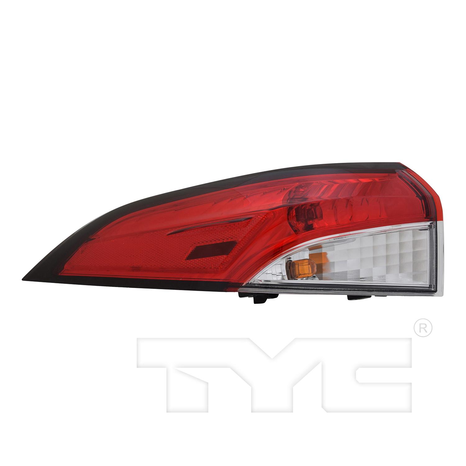 TYC 11913000 Tail Light Assembly product image 1 of 6